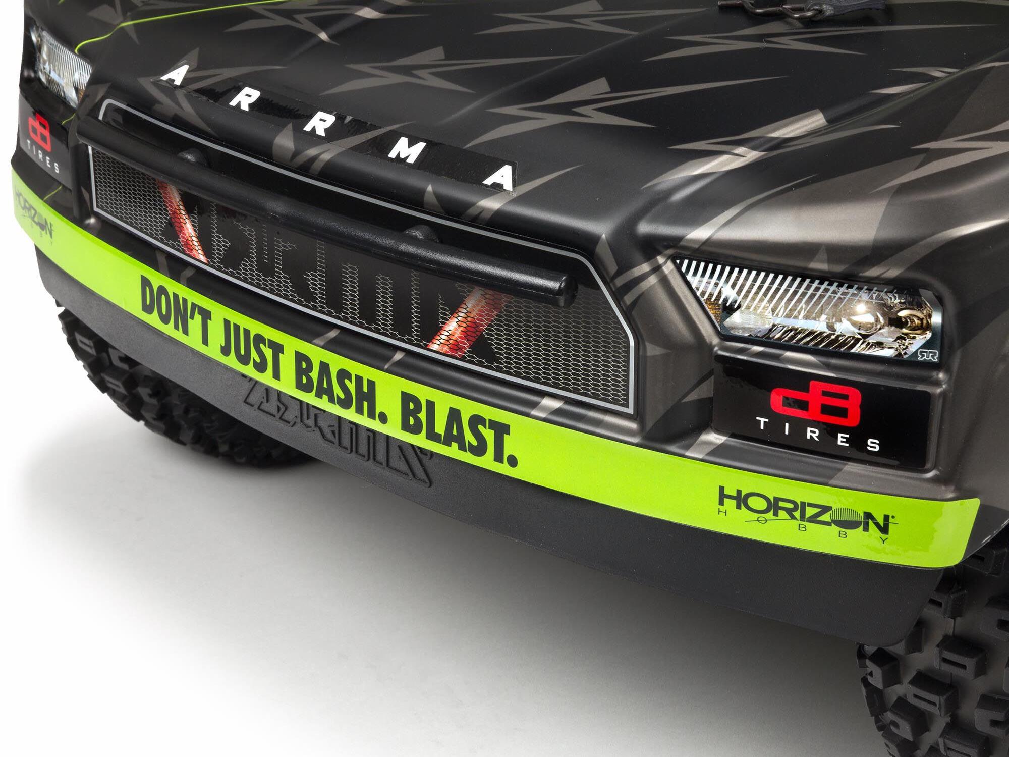 1/7 MOJAVE 6S 4X4 BLX Desert Truck RTR Green/Black-3