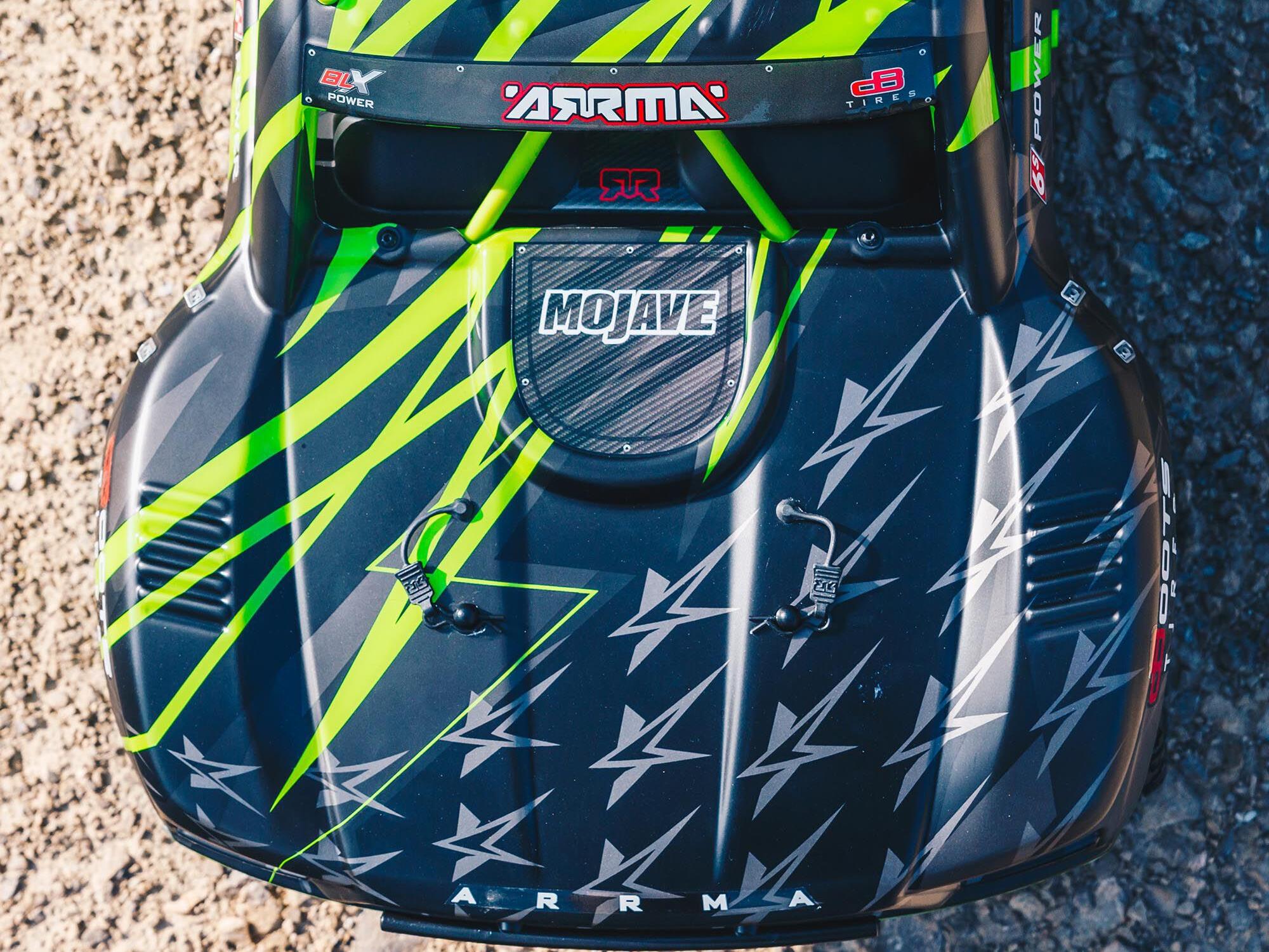 1/7 MOJAVE 6S 4X4 BLX Desert Truck RTR Green/Black-5