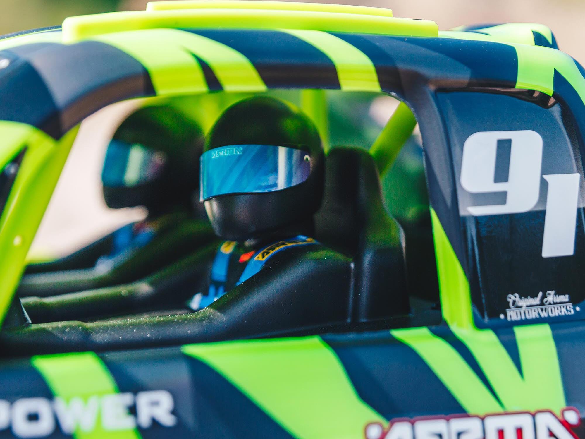 1/7 MOJAVE 6S 4X4 BLX Desert Truck RTR Green/Black-6