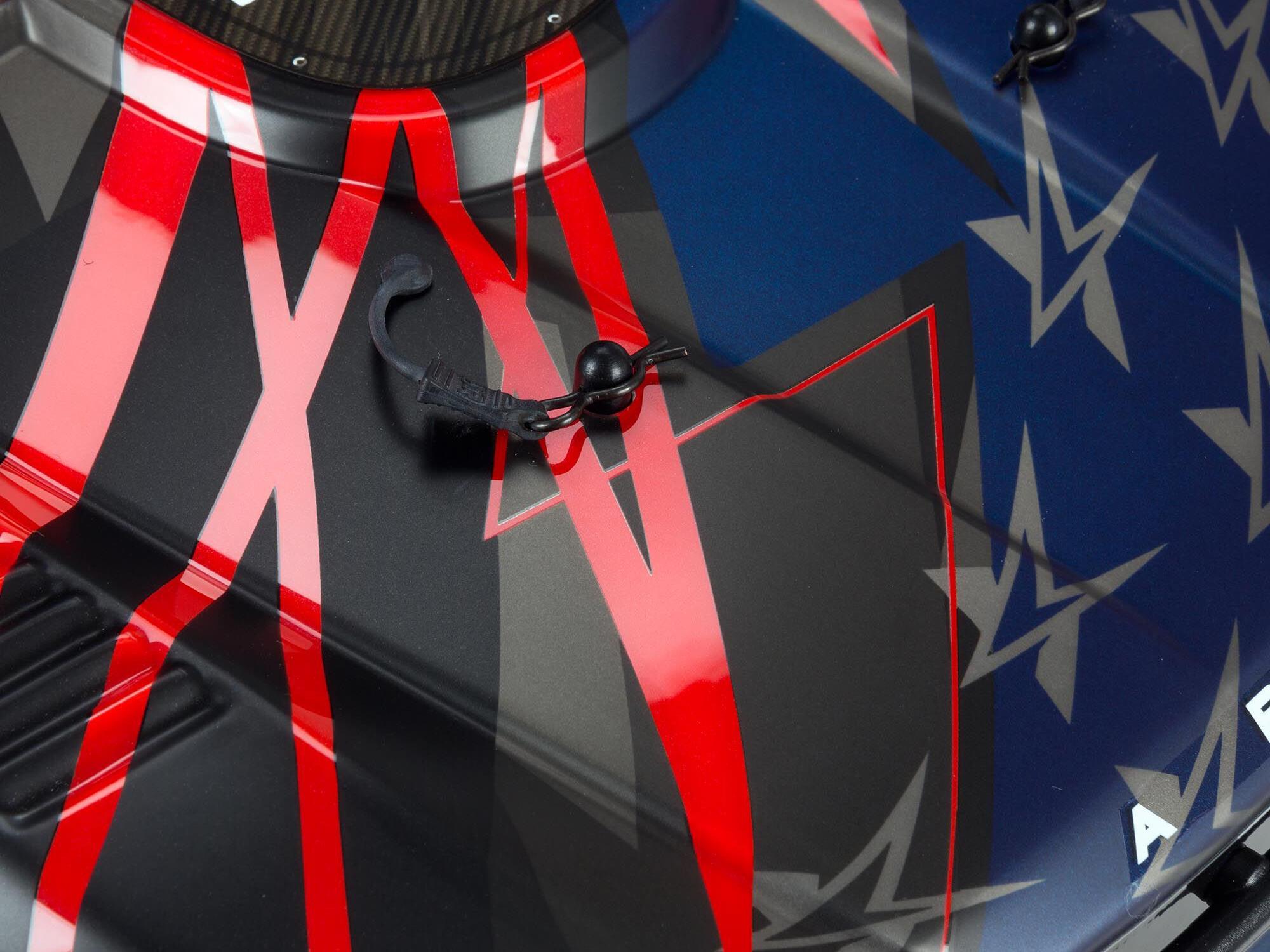 ARRMA 1/7 MOJAVE 6S 4X4 BLX Desert Truck RTR Red/Black-10