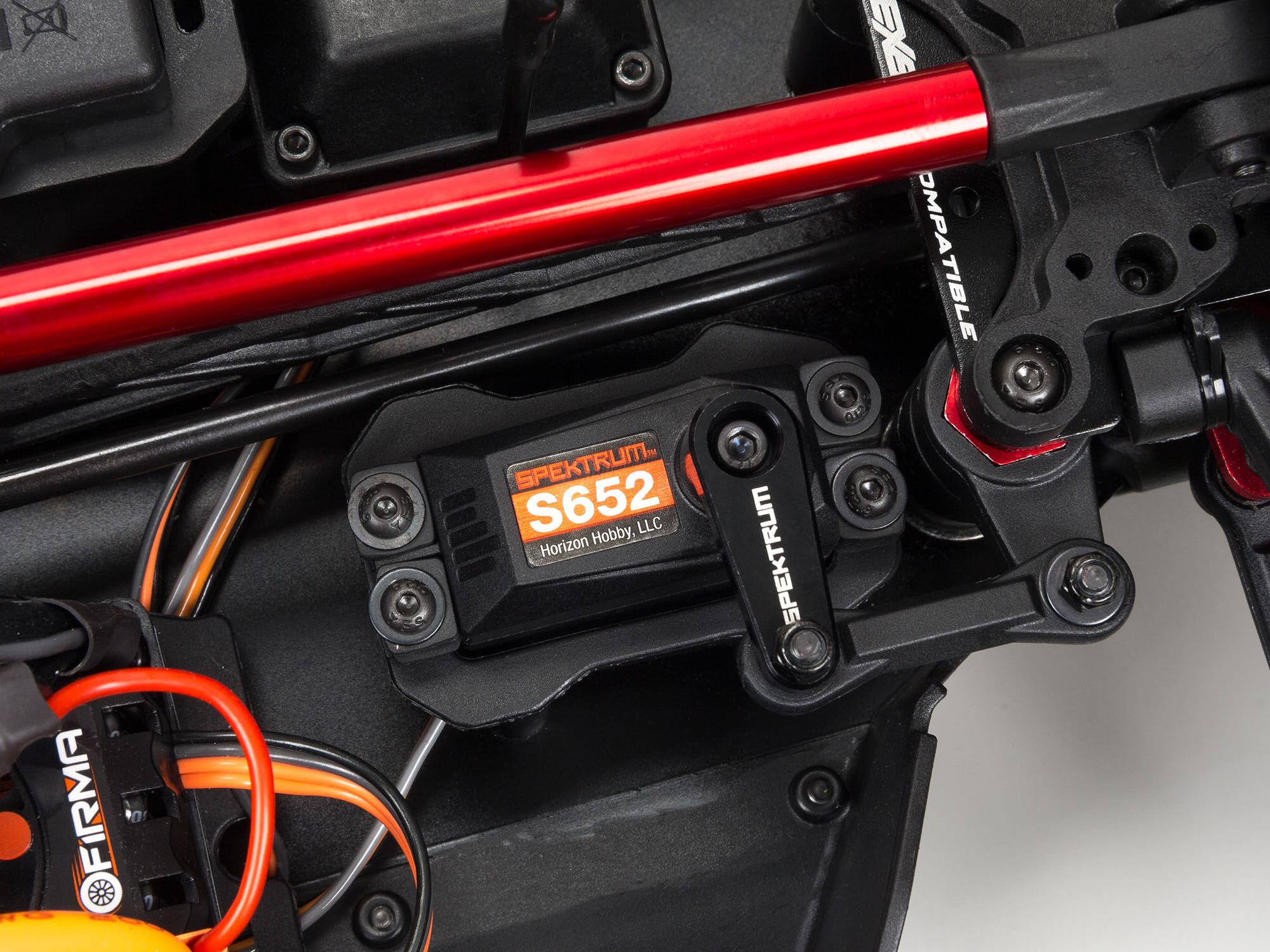 ARRMA 1/7 MOJAVE 6S 4X4 BLX Desert Truck RTR Red/Black-24