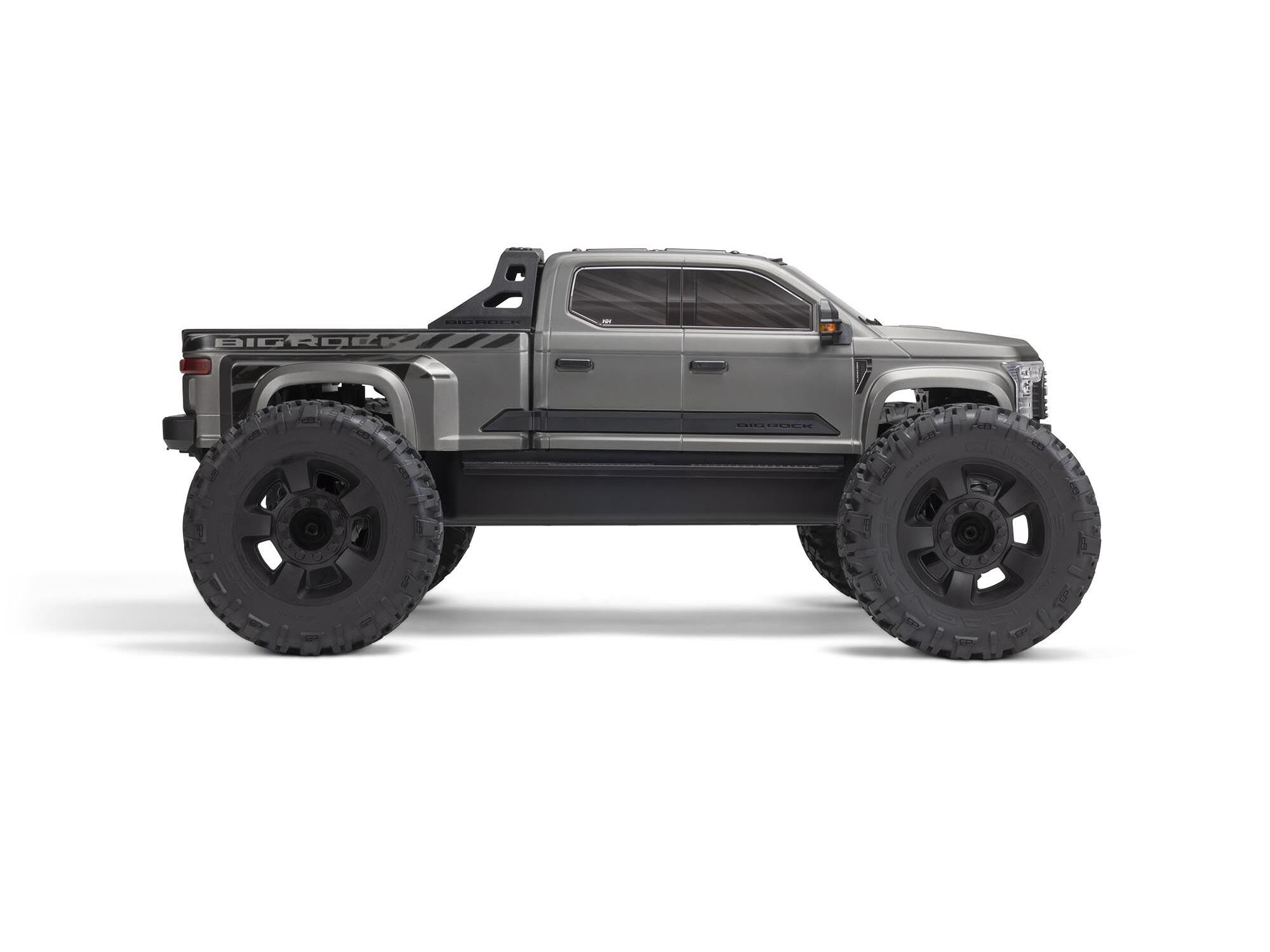 Arrma 1/7 BIG ROCK 6S 4X4 BLX Monster Truck RTR Gunmetal-18