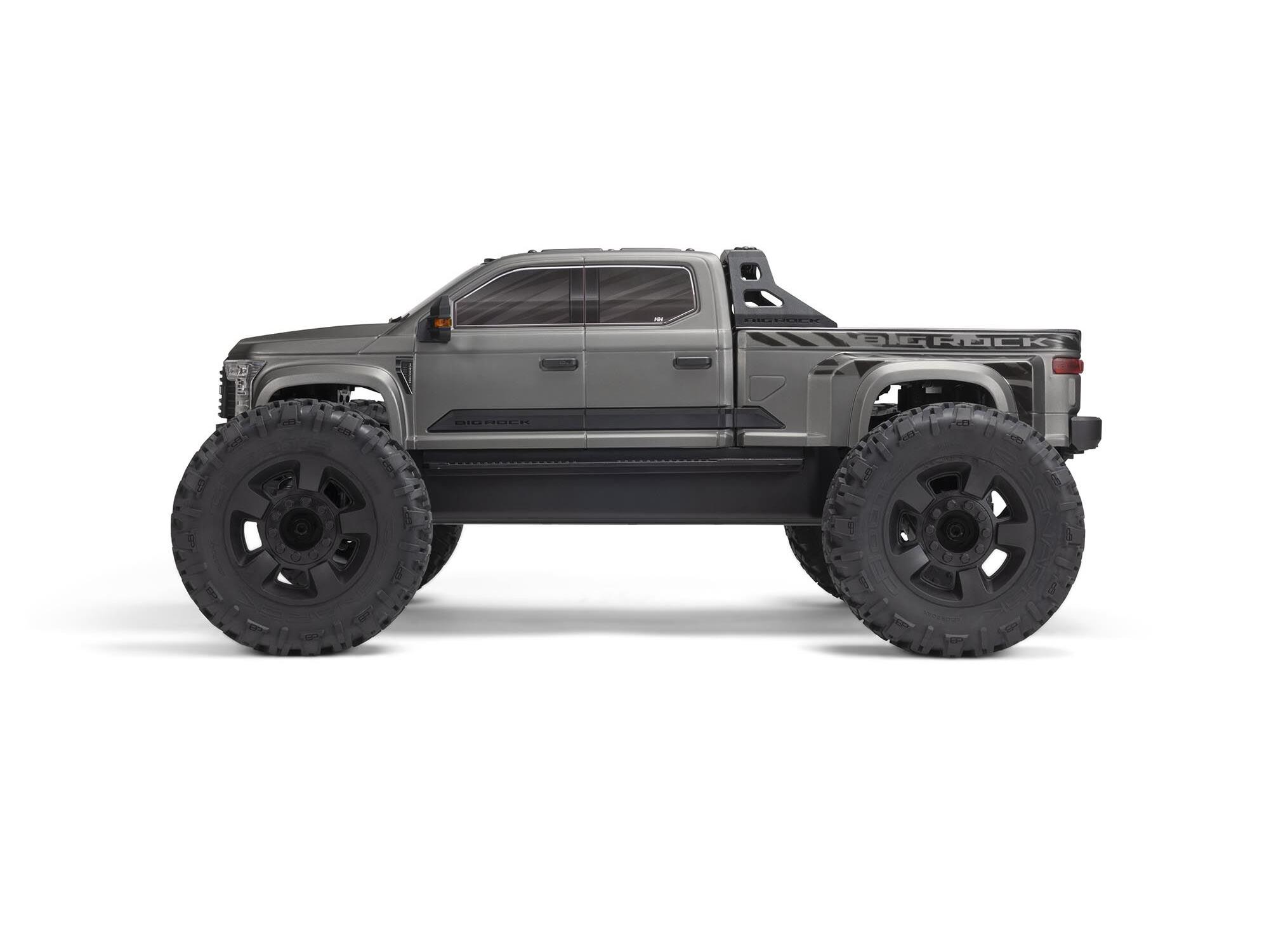 Arrma 1/7 BIG ROCK 6S 4X4 BLX Monster Truck RTR Gunmetal-19