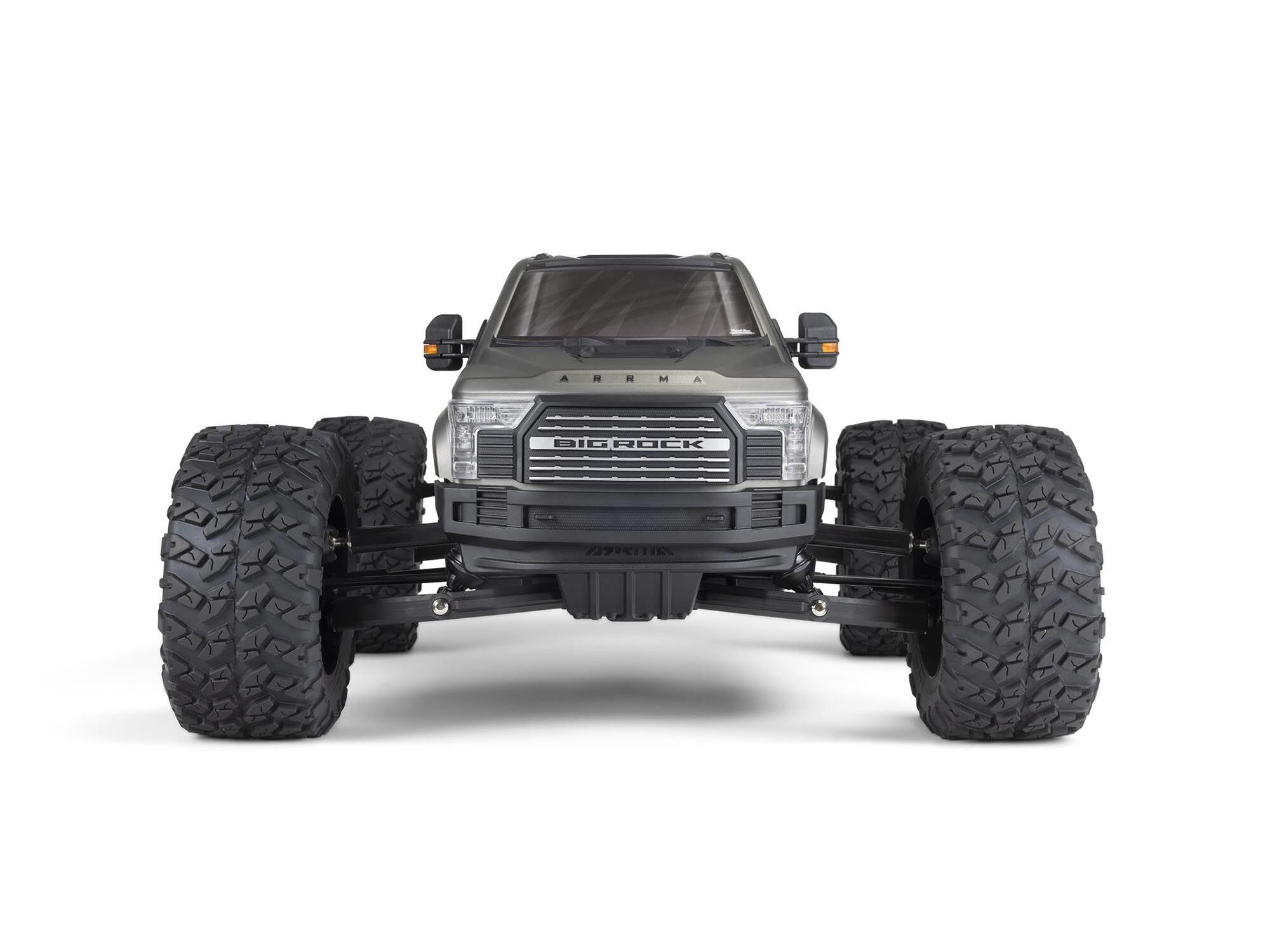 Arrma 1/7 BIG ROCK 6S 4X4 BLX Monster Truck RTR Gunmetal-20