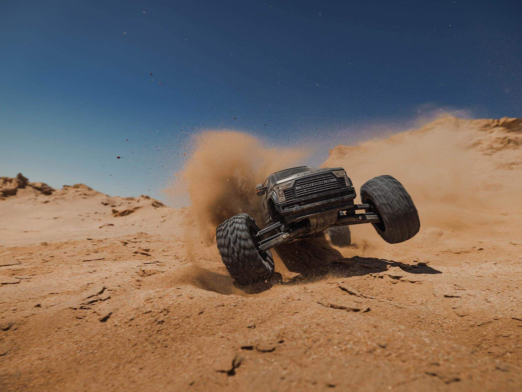 Arrma 1/7 BIG ROCK 6S 4X4 BLX Monster Truck RTR Gunmetal-32