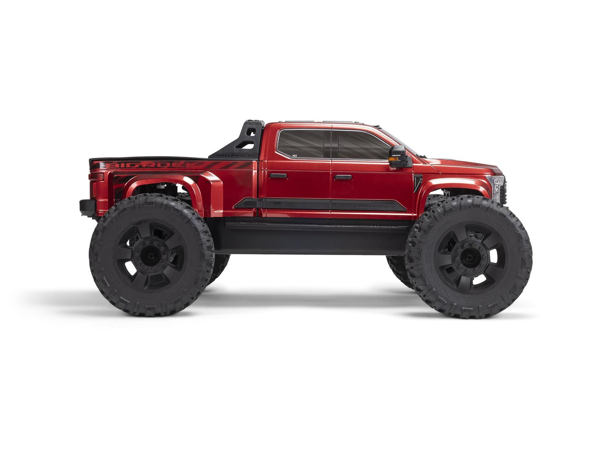 1/7 BIG ROCK 6S 4X4 BLX Monster Truck RTR Red-3