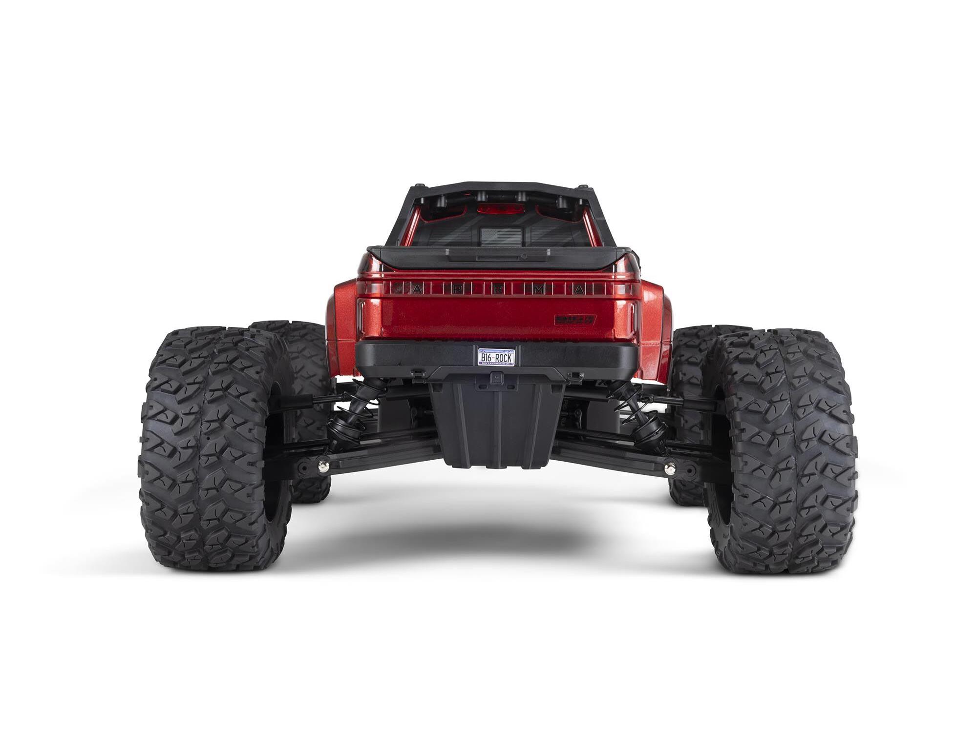 1/7 BIG ROCK 6S 4X4 BLX Monster Truck RTR Red-6