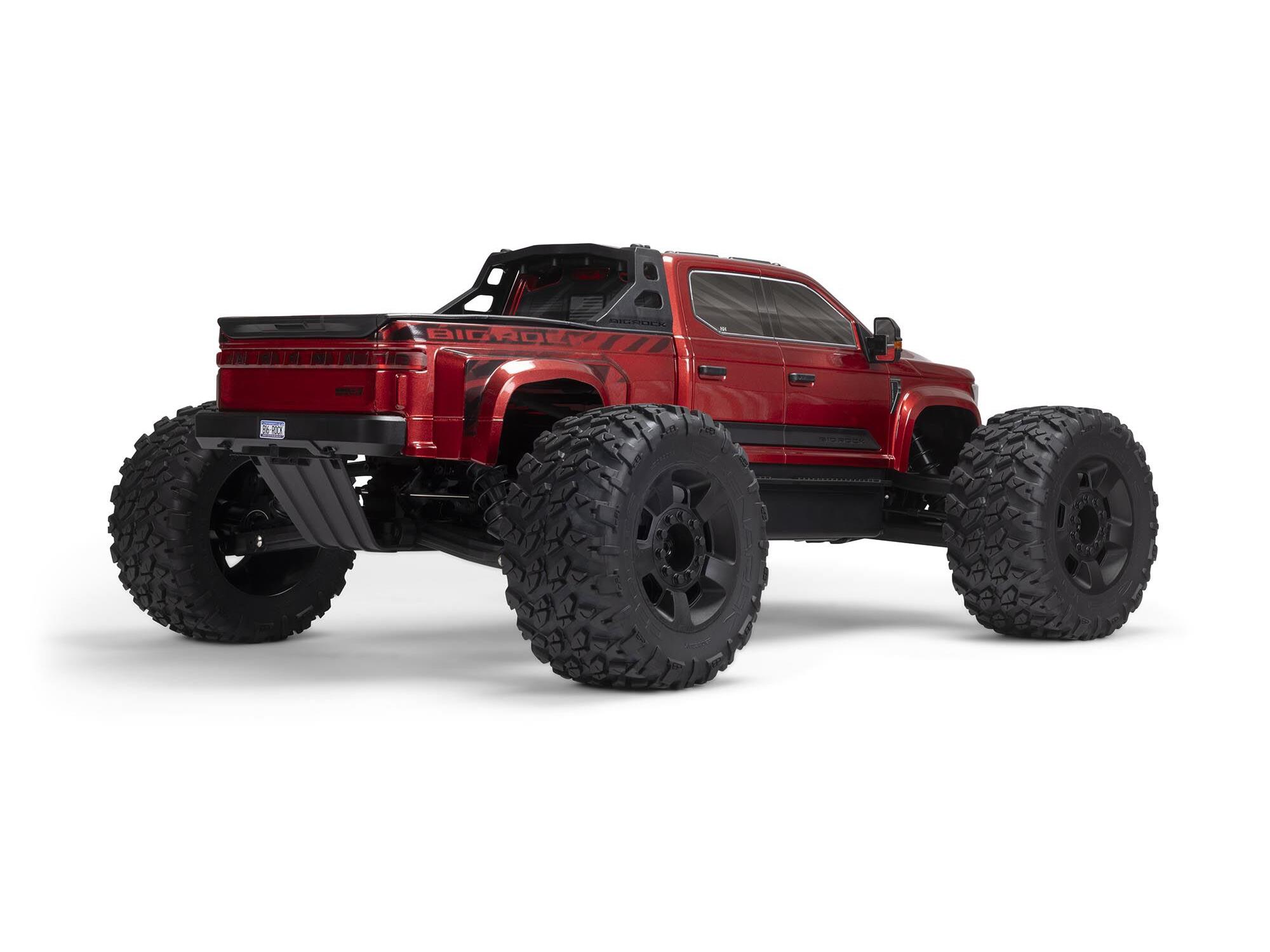 1/7 BIG ROCK 6S 4X4 BLX Monster Truck RTR Red-7