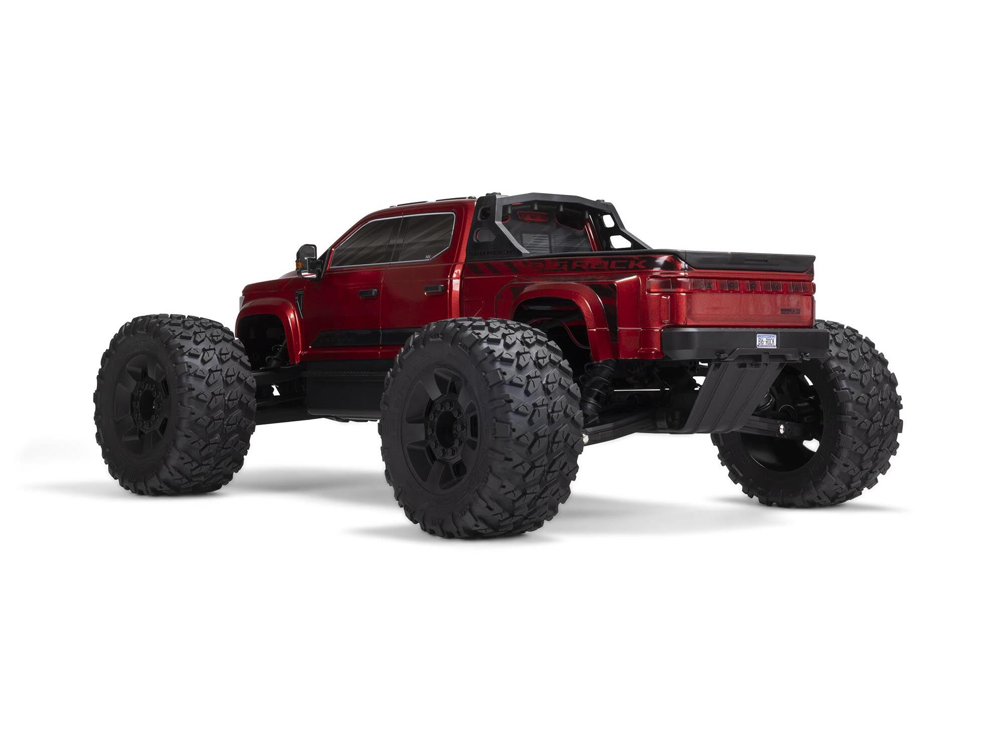 1/7 BIG ROCK 6S 4X4 BLX Monster Truck RTR Red-8