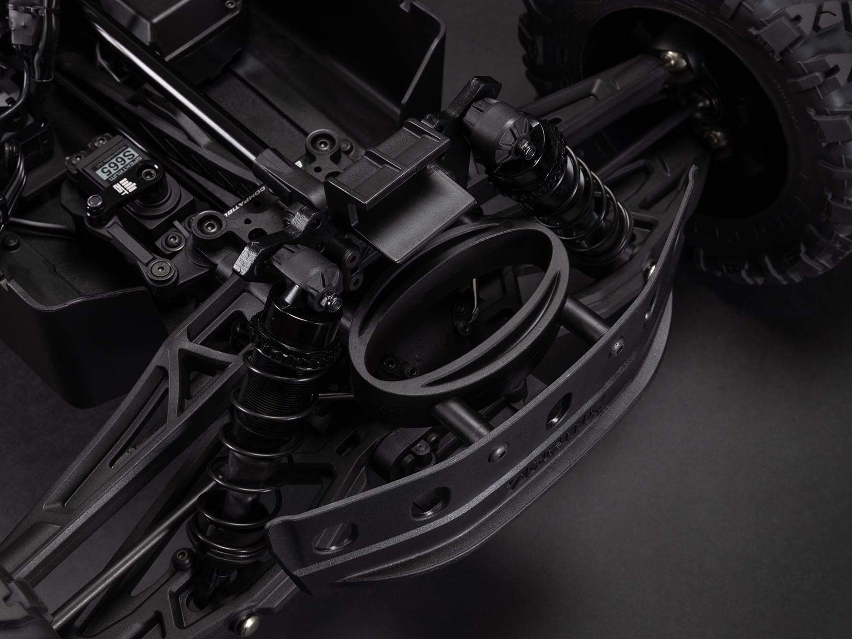 1/7 BIG ROCK 6S 4X4 BLX Monster Truck RTR Red-12