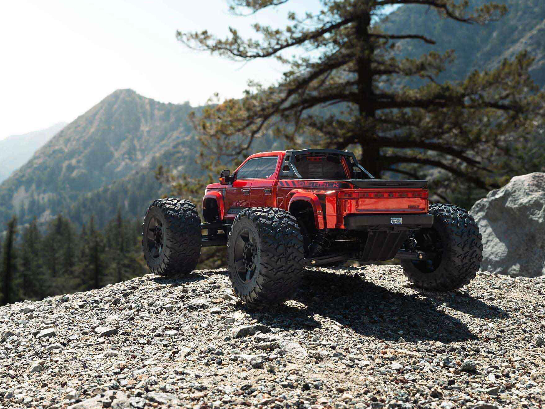 1/7 BIG ROCK 6S 4X4 BLX Monster Truck RTR Red-16