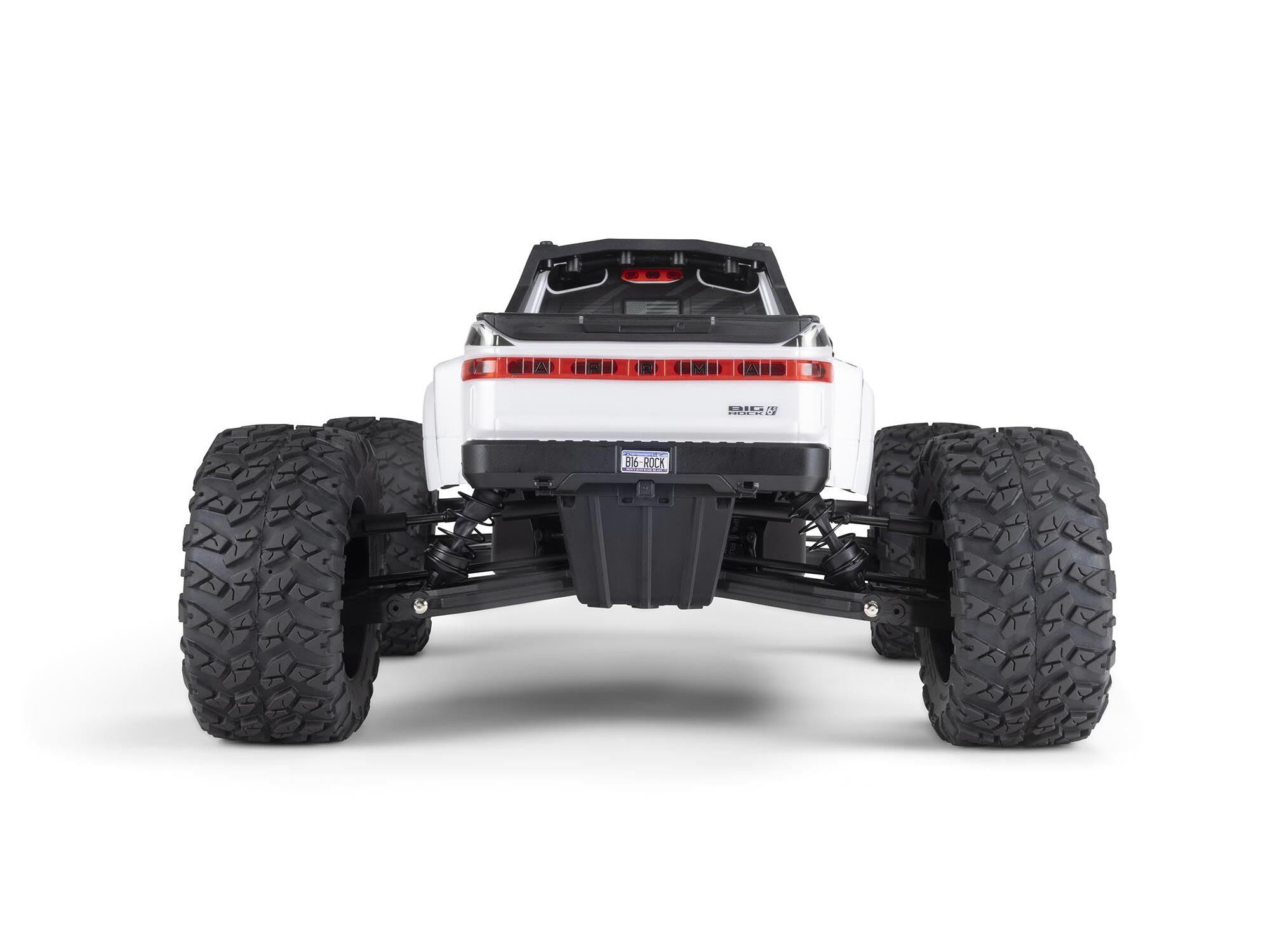 1/7 BIG ROCK 6S 4X4 BLX Monster Truck RTR White-6