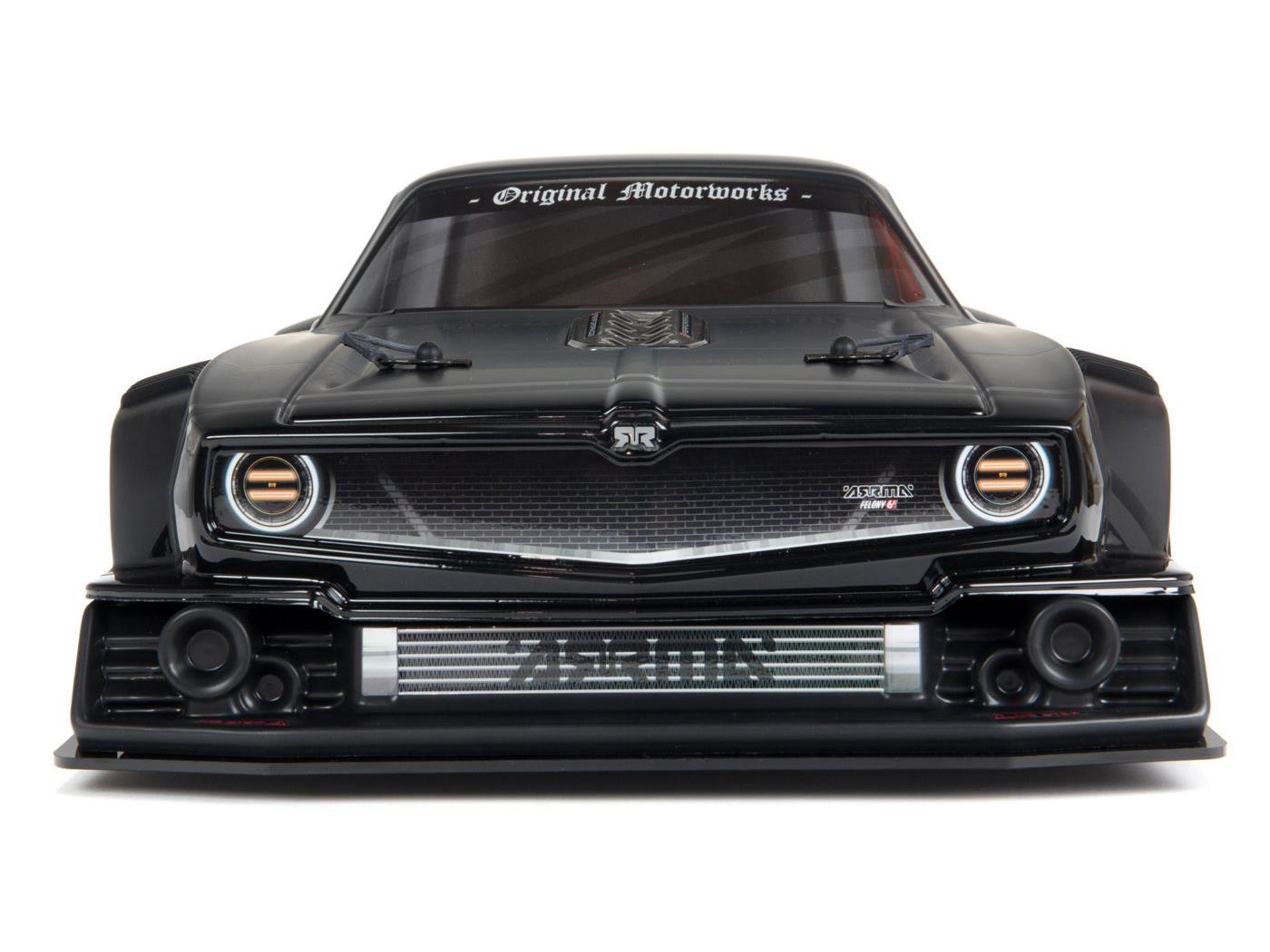 1/7 FELONY 6S 4X4 BLX Resto-Mod Muscle Car RTR Black-3