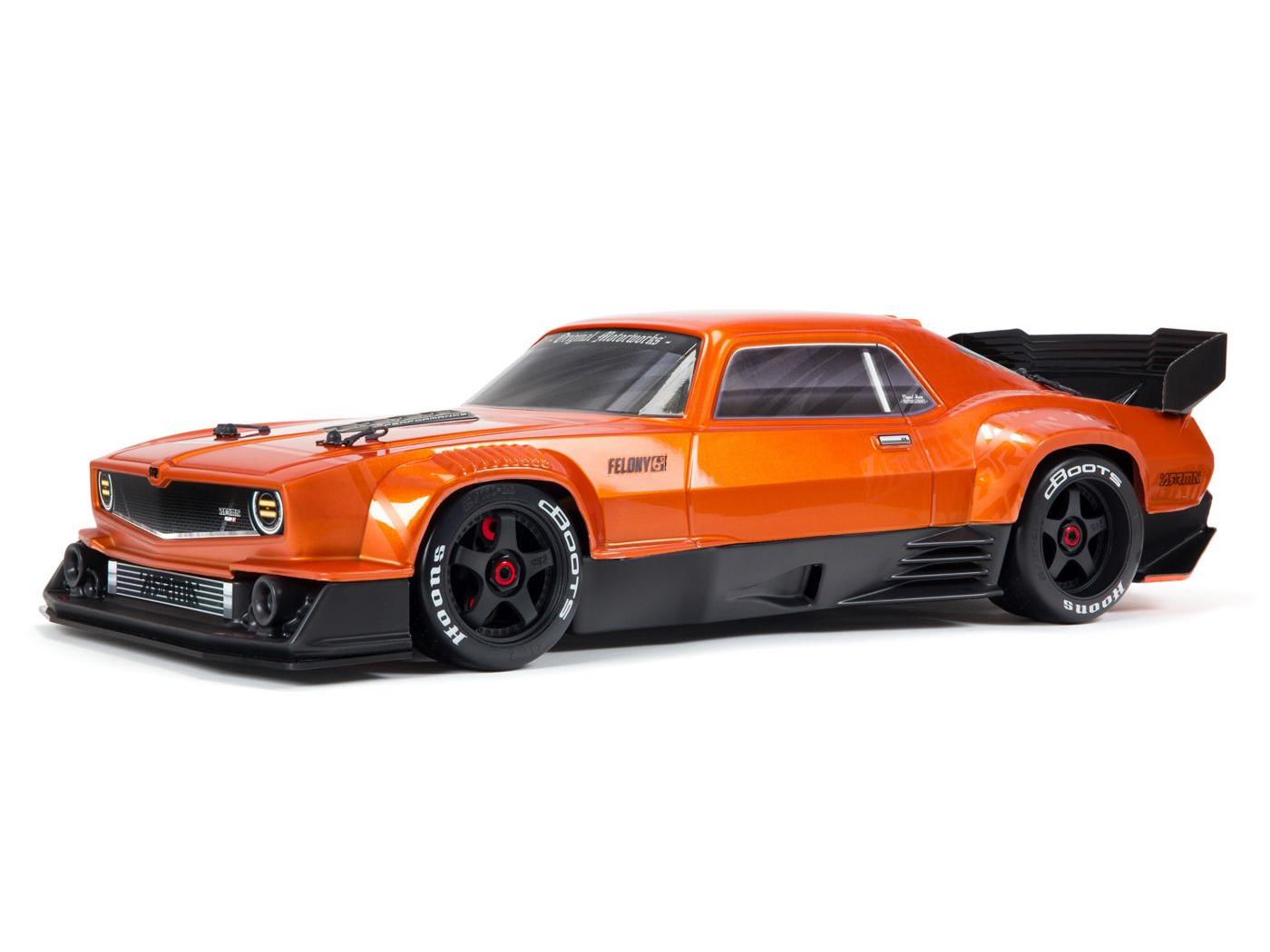 1/7 FELONY 6S 4X4 BLX Resto-Mod Muscle Car RTR Orange