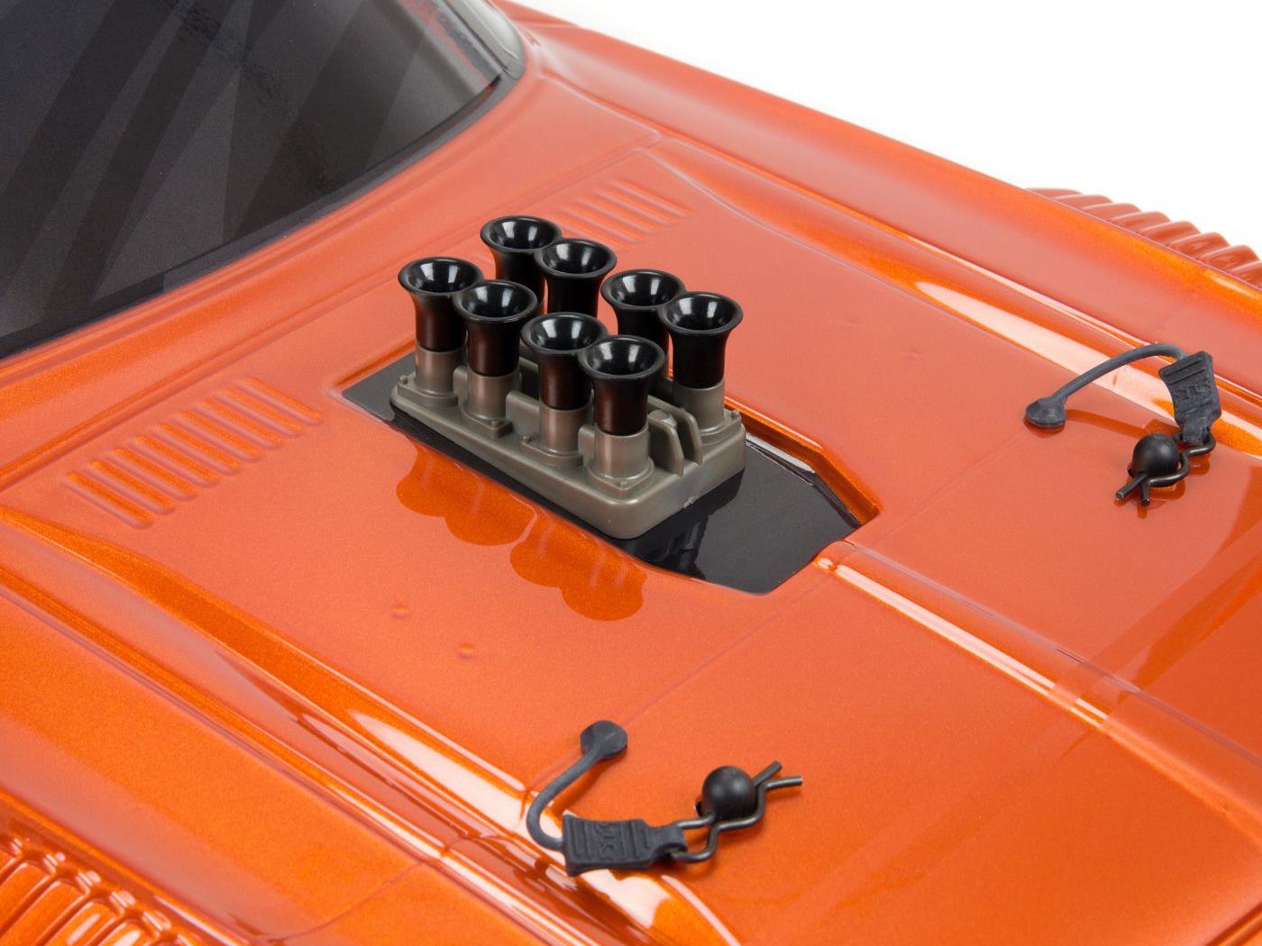 1/7 FELONY 6S 4X4 BLX Resto-Mod Muscle Car RTR Orange-3