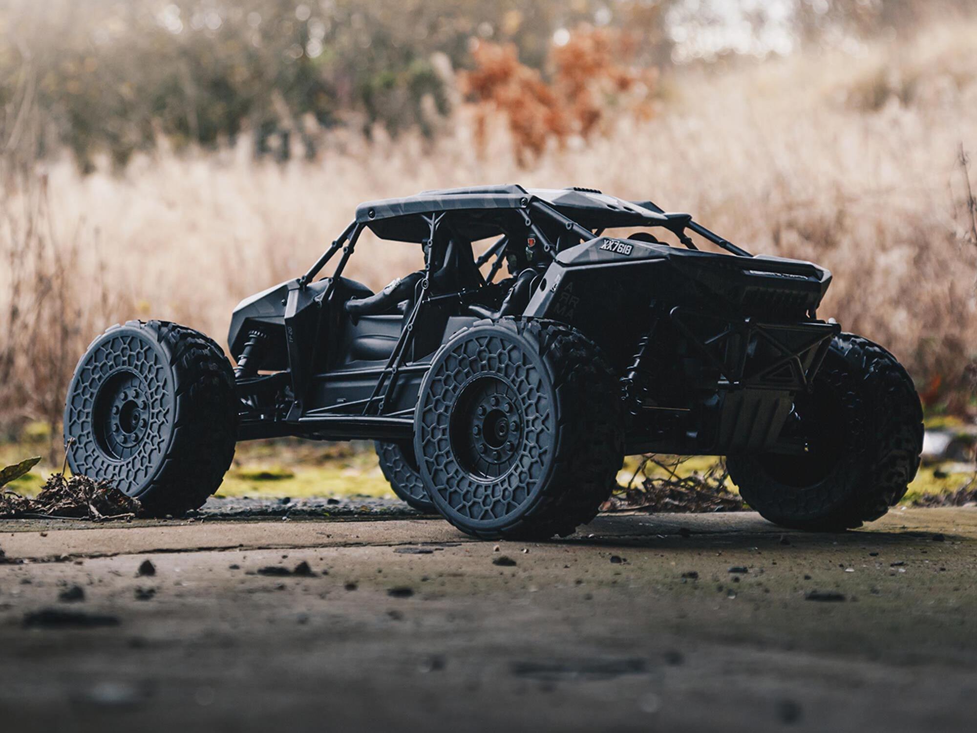 1/7 FIRETEAM 6S 4X4 BLX Speed Assault Vehicle RTR Black-3