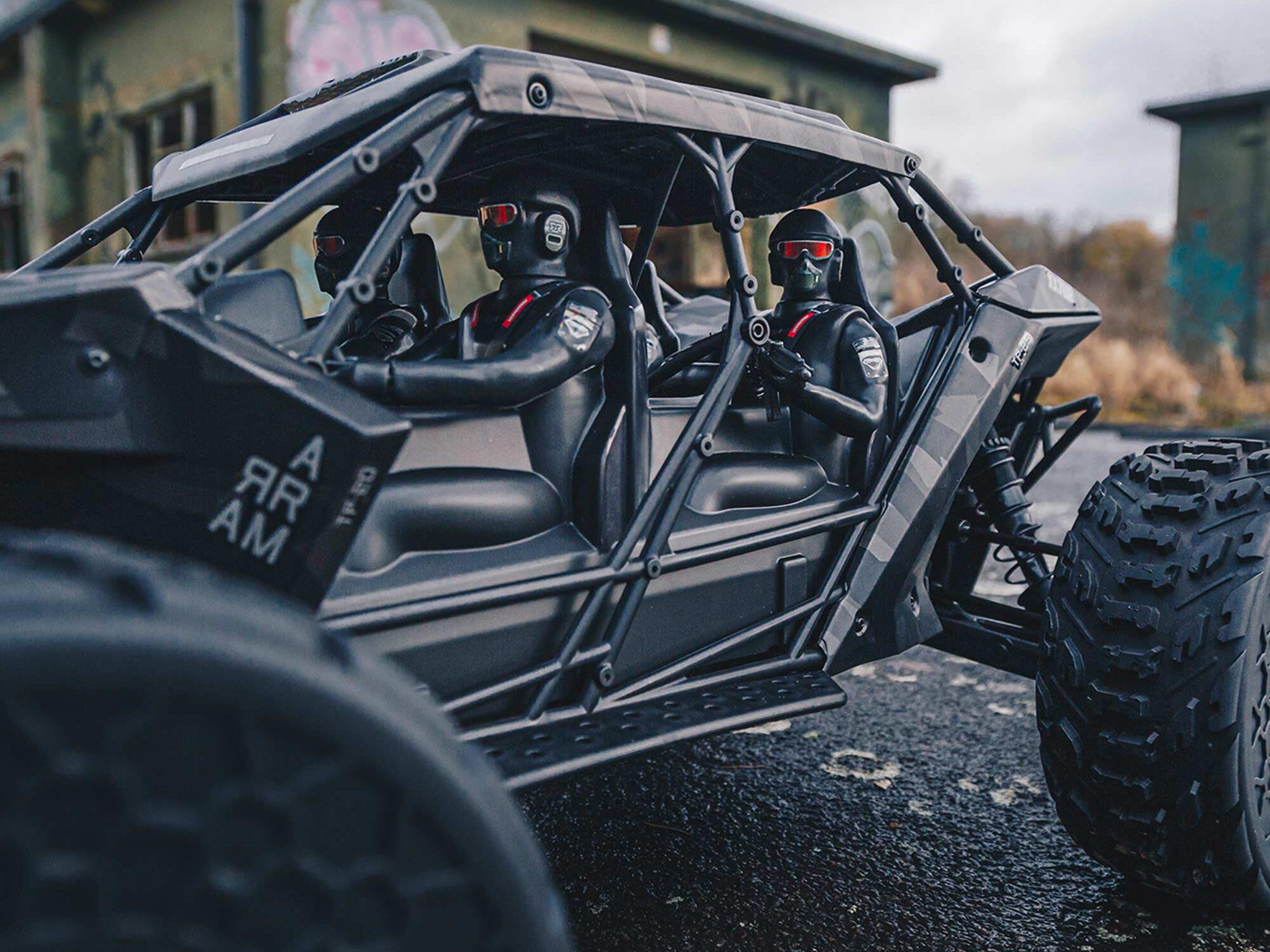 1/7 FIRETEAM 6S 4X4 BLX Speed Assault Vehicle RTR Black-10