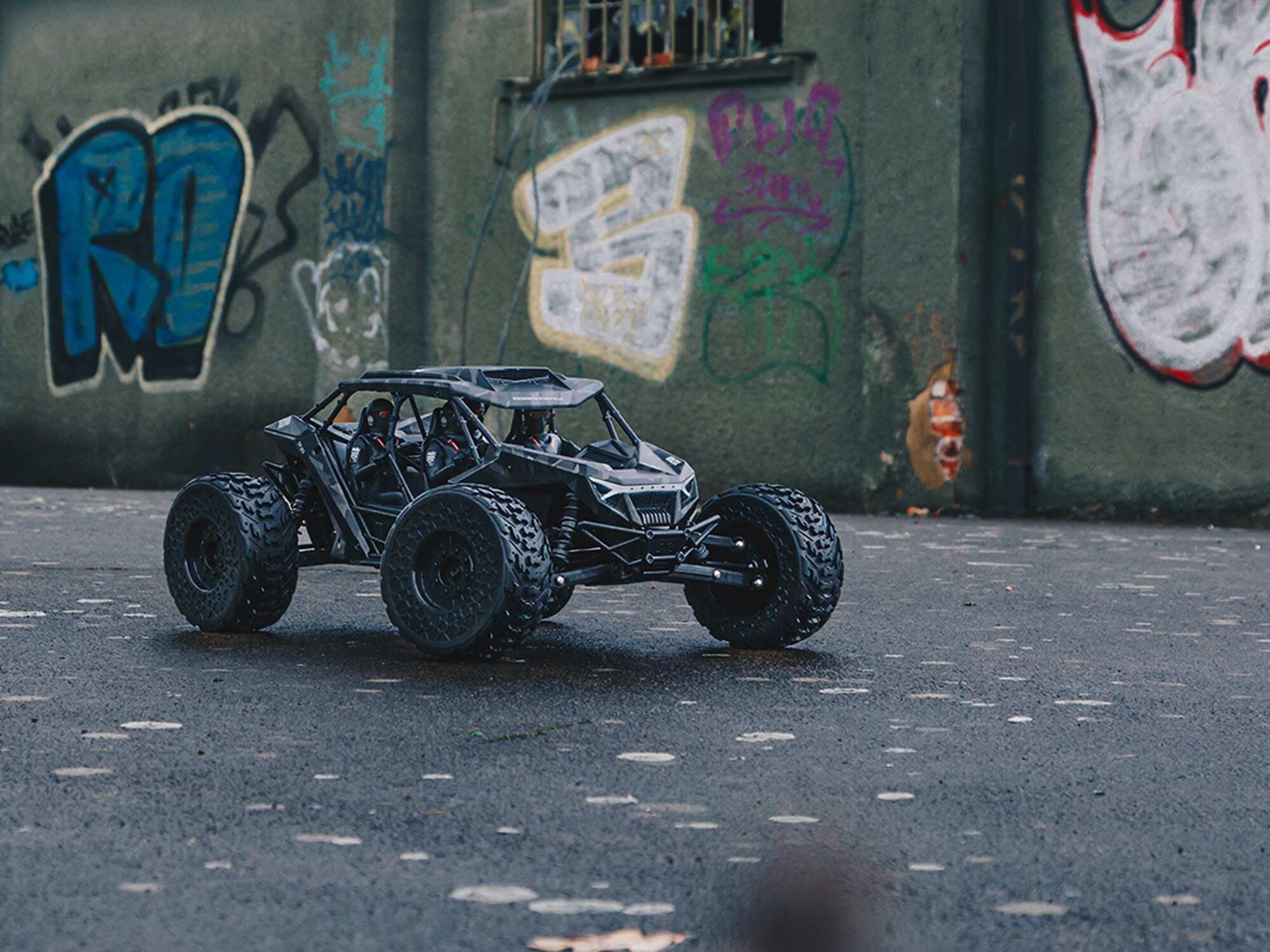 1/7 FIRETEAM 6S 4X4 BLX Speed Assault Vehicle RTR Black-11