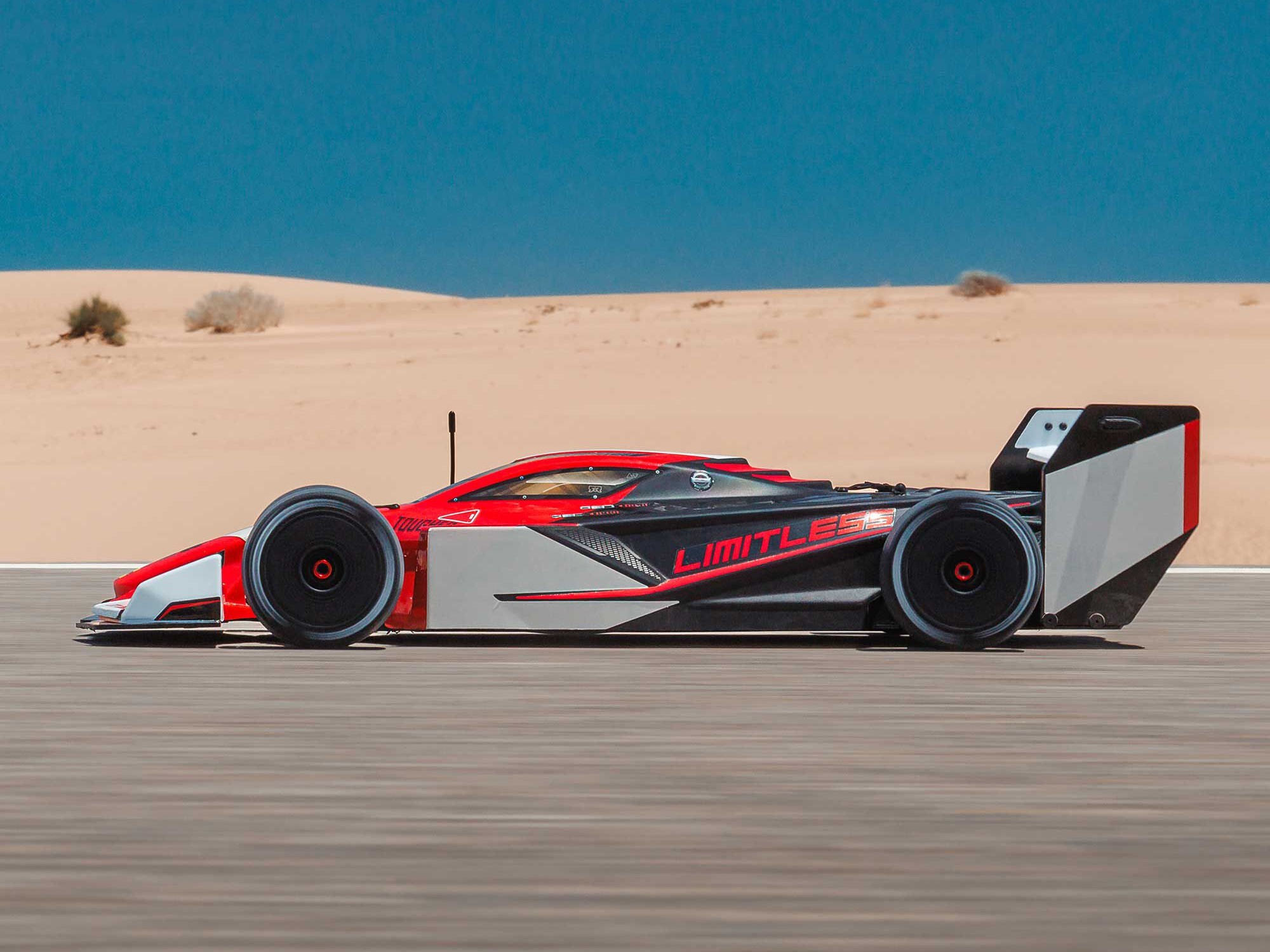 1/7 LIMITLESS 120 8S AVC 4X4 RTR Street Speed, Red/Black-22