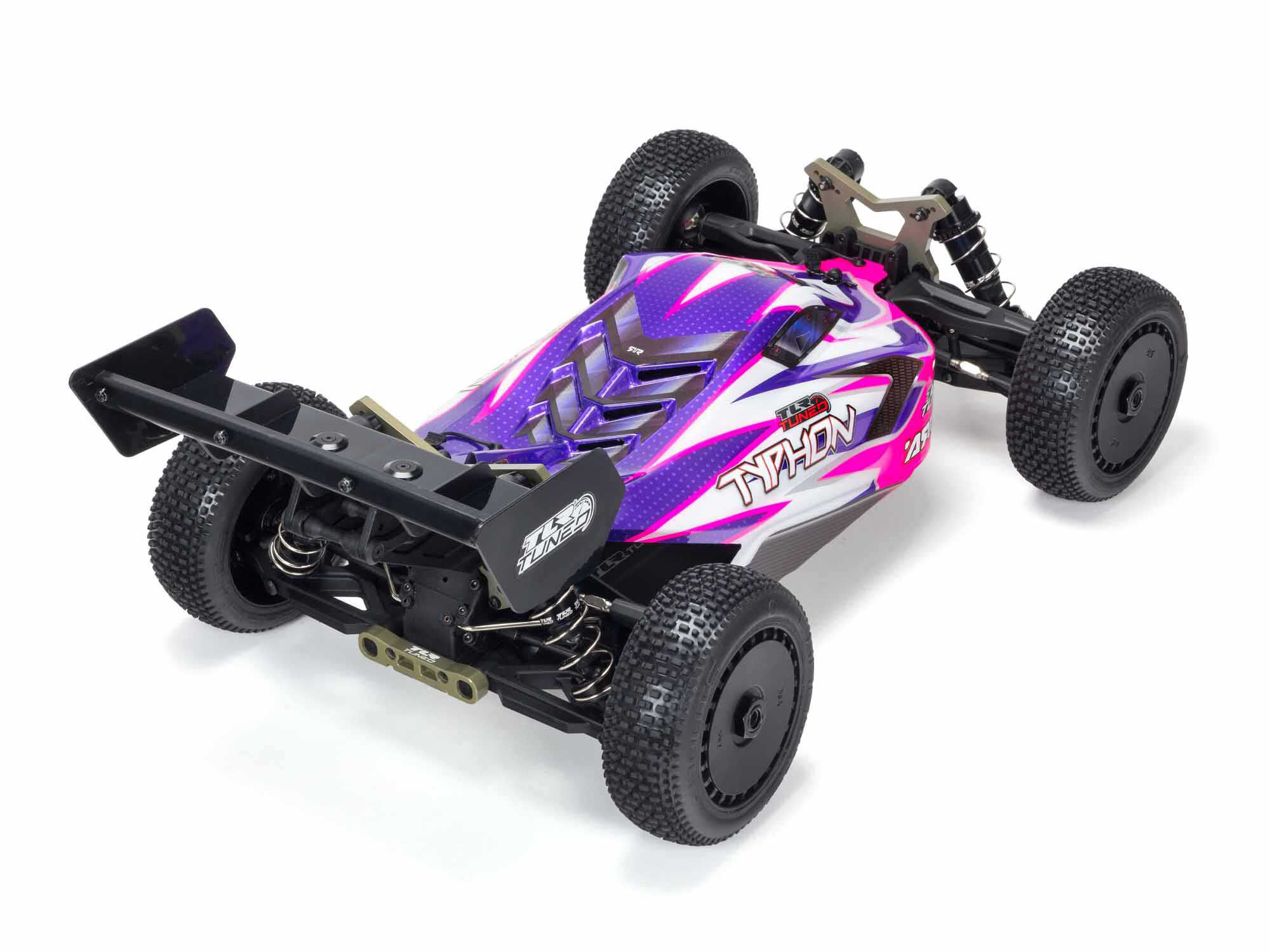 1/8 TLR TUNED TYPHON Race Ready Roller Pink/Purple-2