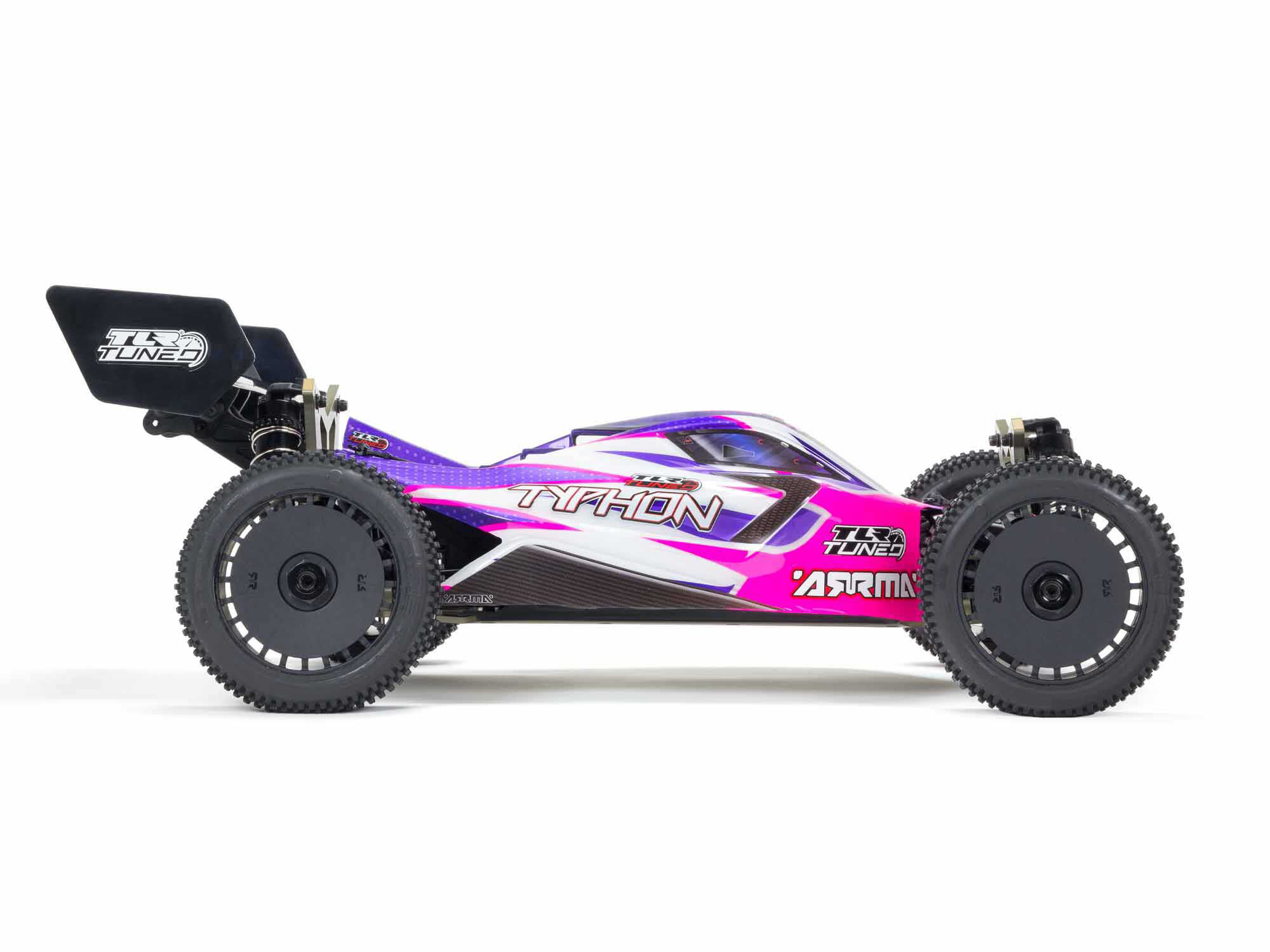 1/8 TLR TUNED TYPHON Race Ready Roller Pink/Purple-3