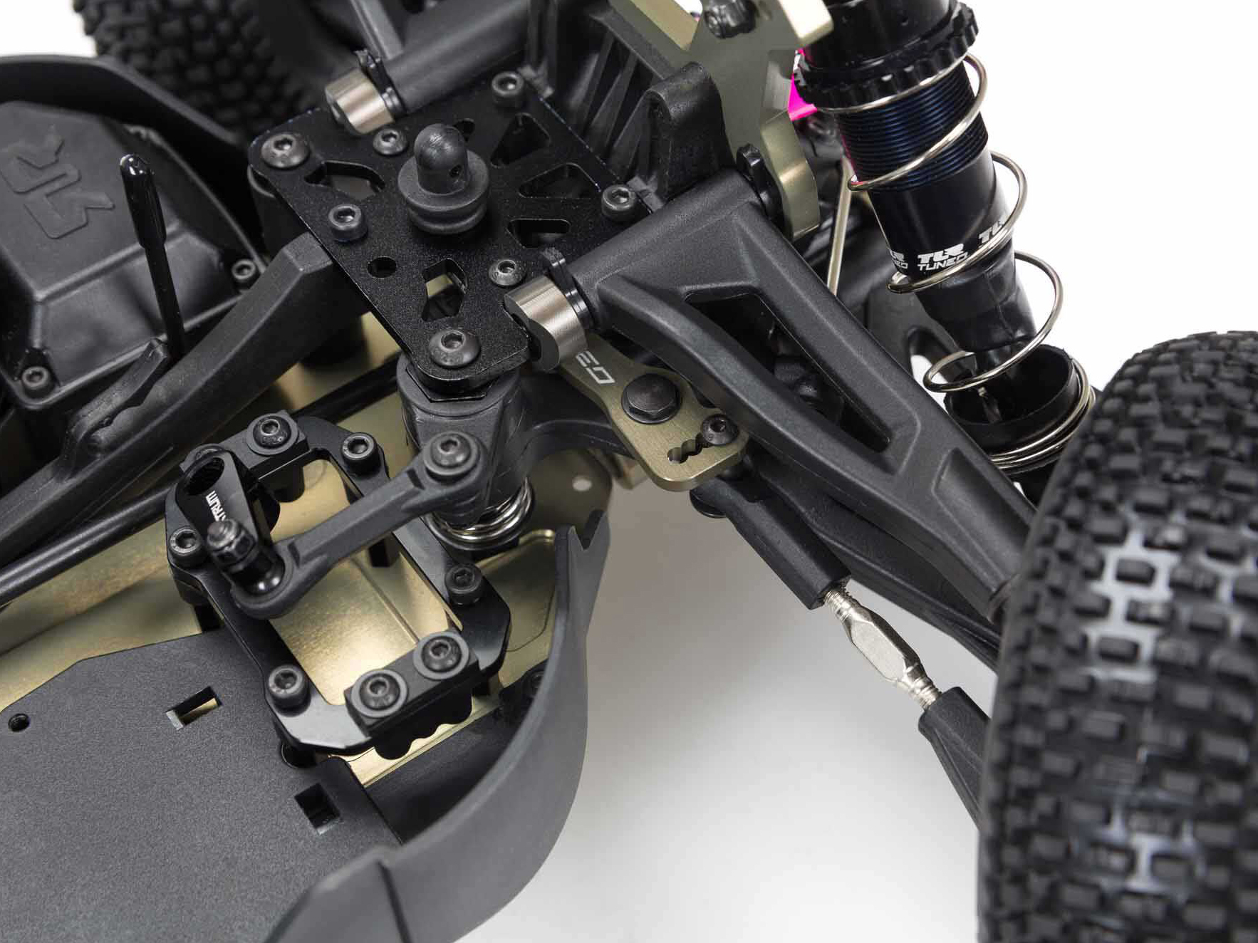 1/8 TLR TUNED TYPHON Race Ready Roller Pink/Purple-9