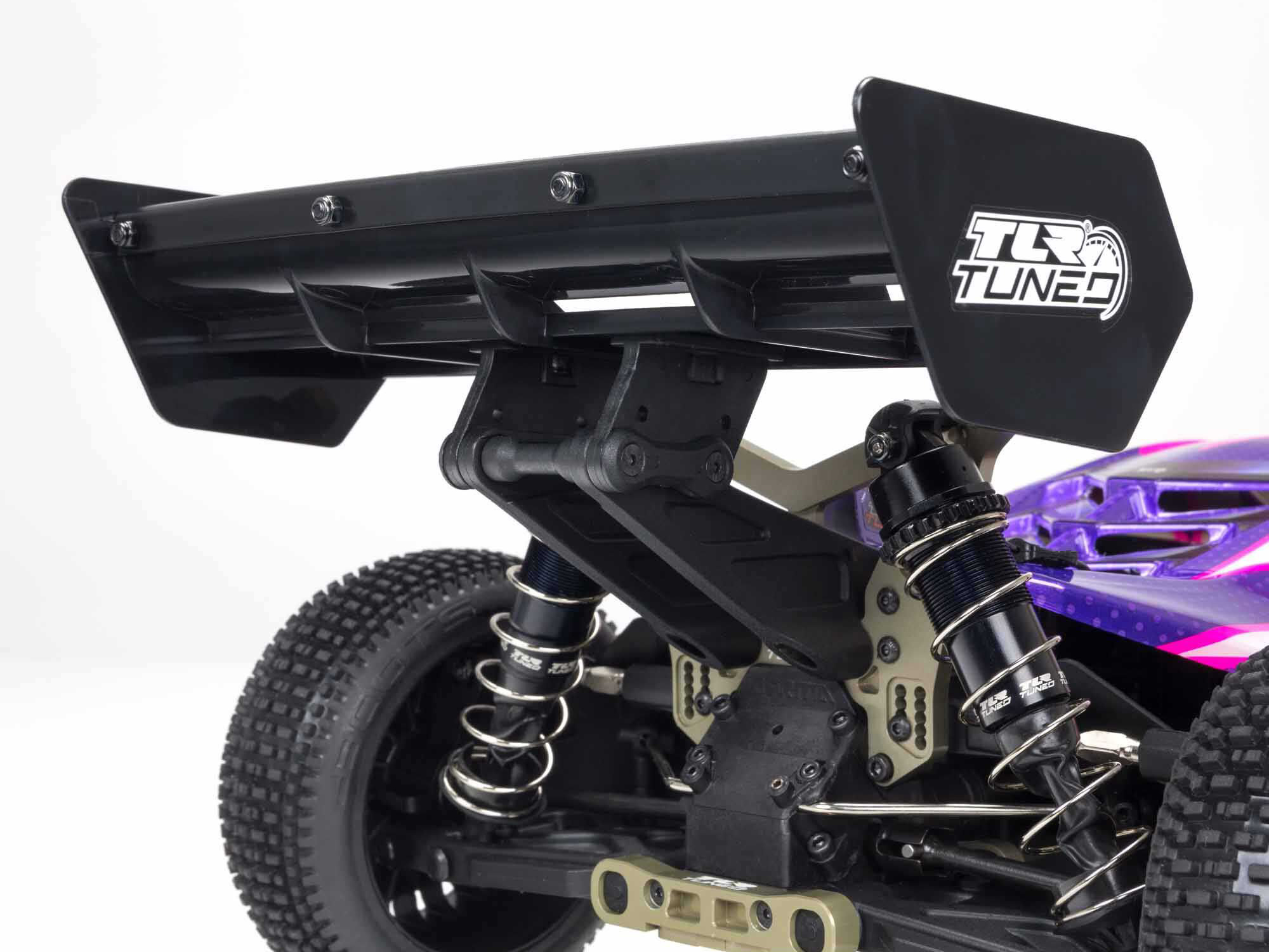 1/8 TLR TUNED TYPHON Race Ready Roller Pink/Purple-15