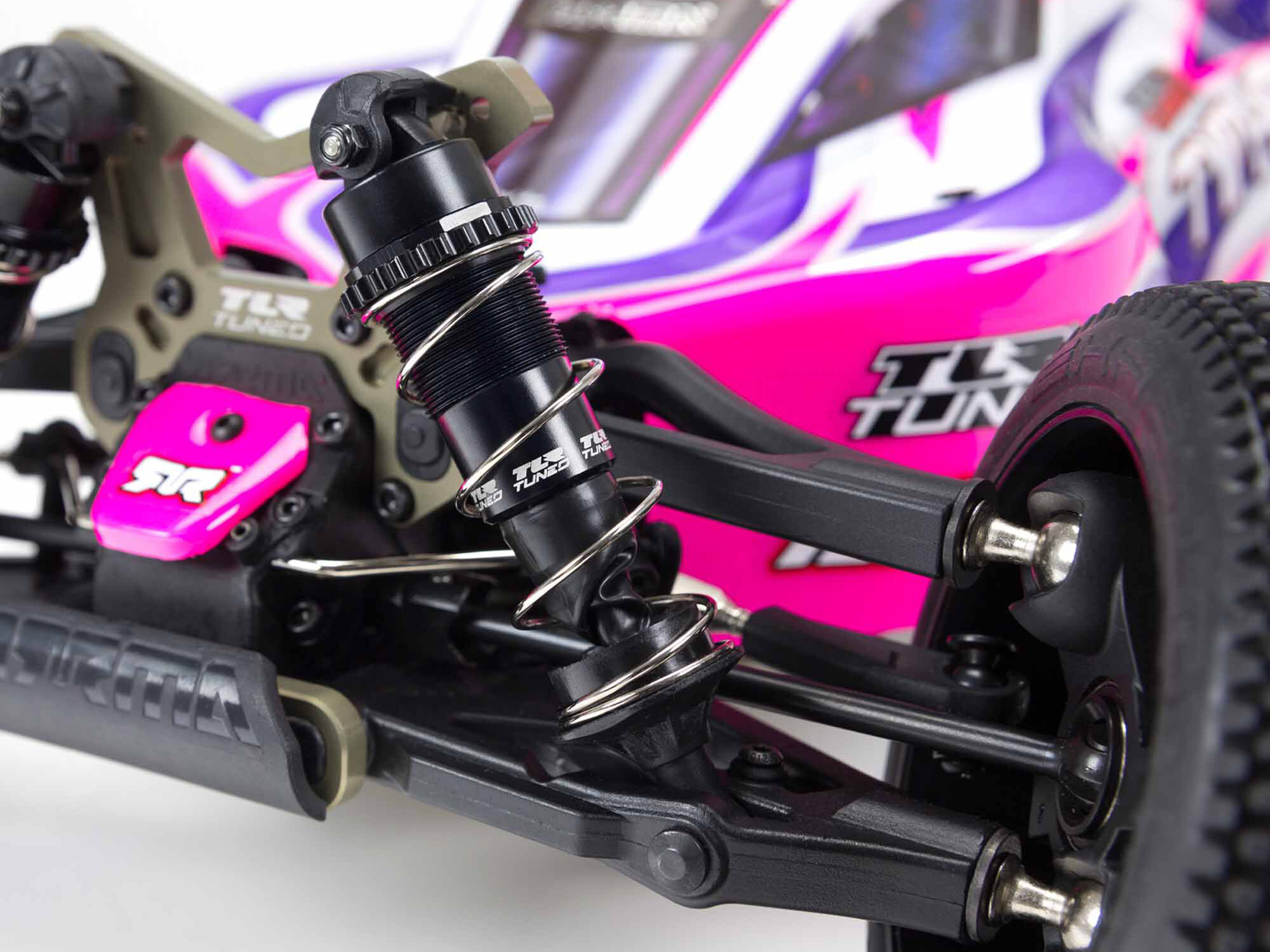 1/8 TLR TUNED TYPHON Race Ready Roller Pink/Purple-21