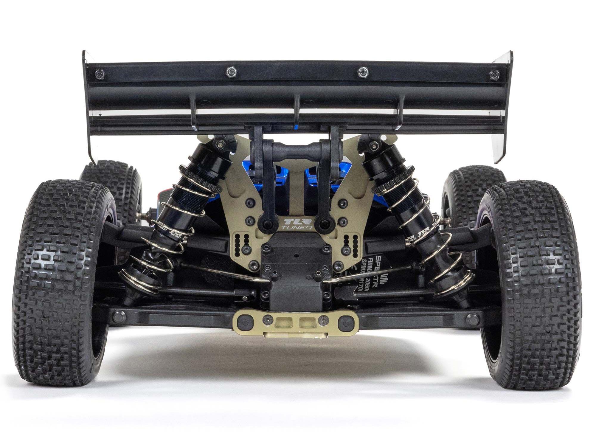 1/8 TLR TUNED TYPHON 6S 4X4 BLX Buggy RTR Red/Blue-7