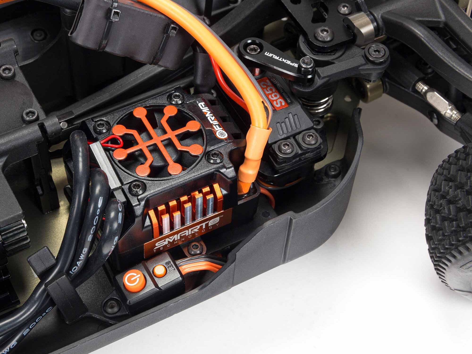 1/8 TLR TUNED TYPHON 6S 4X4 BLX Buggy RTR Red/Blue-19