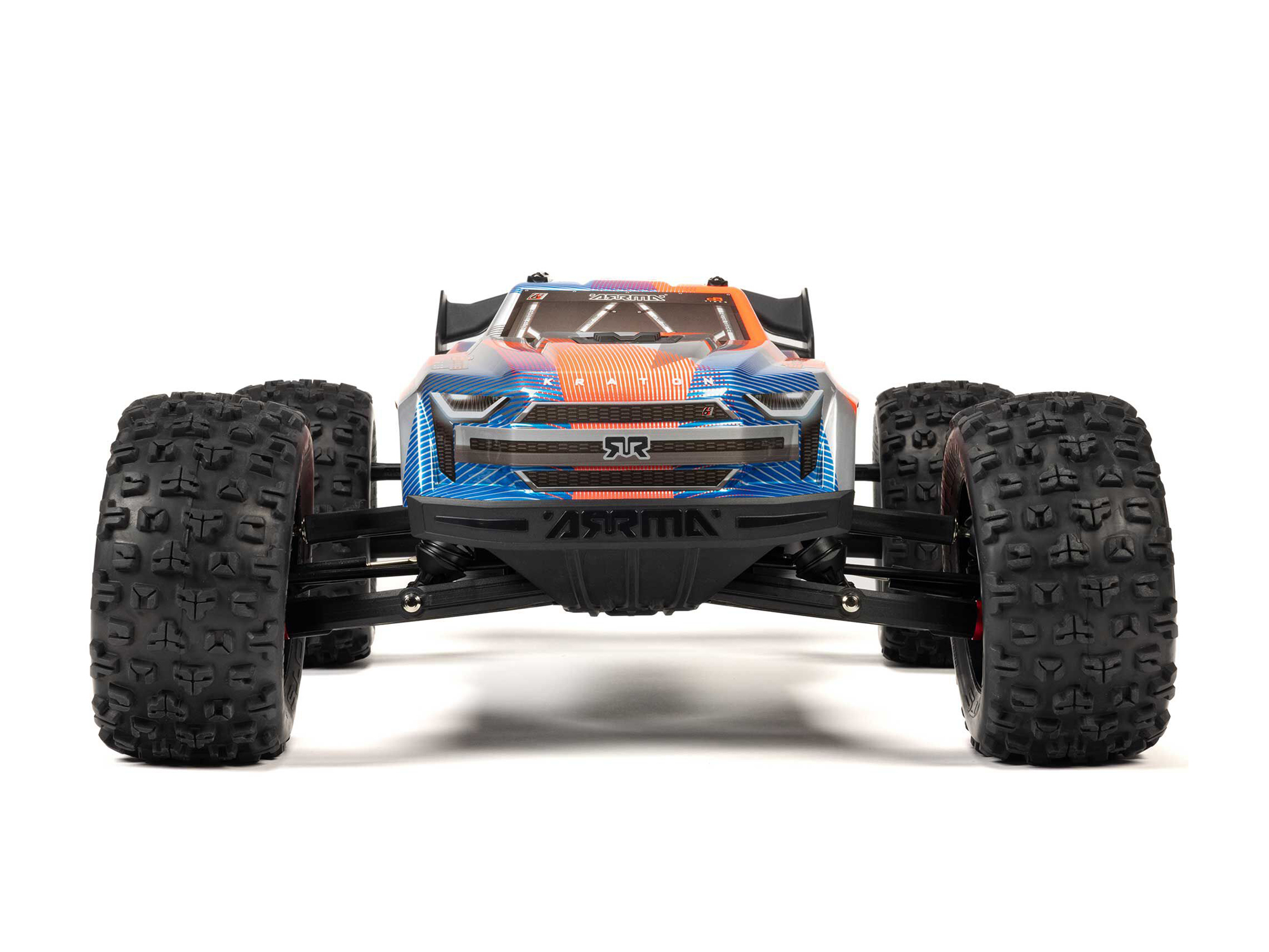 Arrma 1/8 Kraton 6S V6 4X4 BLX Speed Monster Truck RTR Orange-11