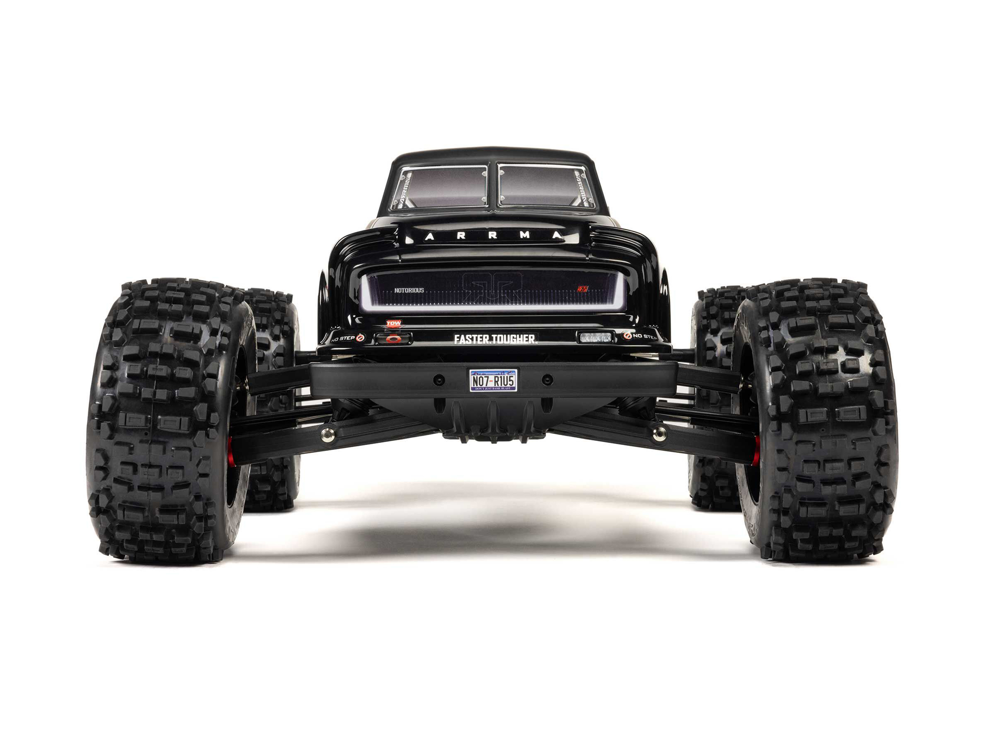 Arrma 1/8 Notorious 6S V6 4X4 BLX Stunt Truck RTR - Black-10