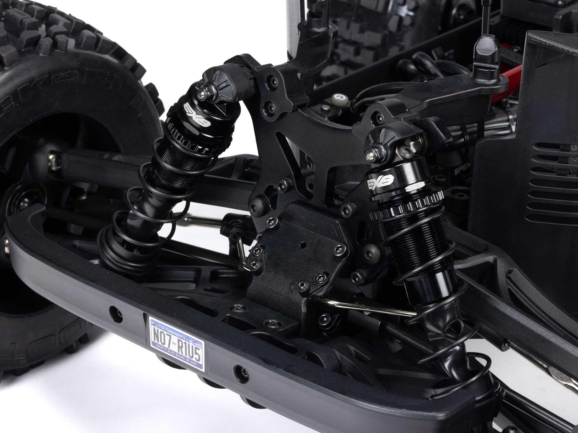 Arrma 1/8 Notorious 6S V6 4X4 BLX Stunt Truck RTR - Black-20