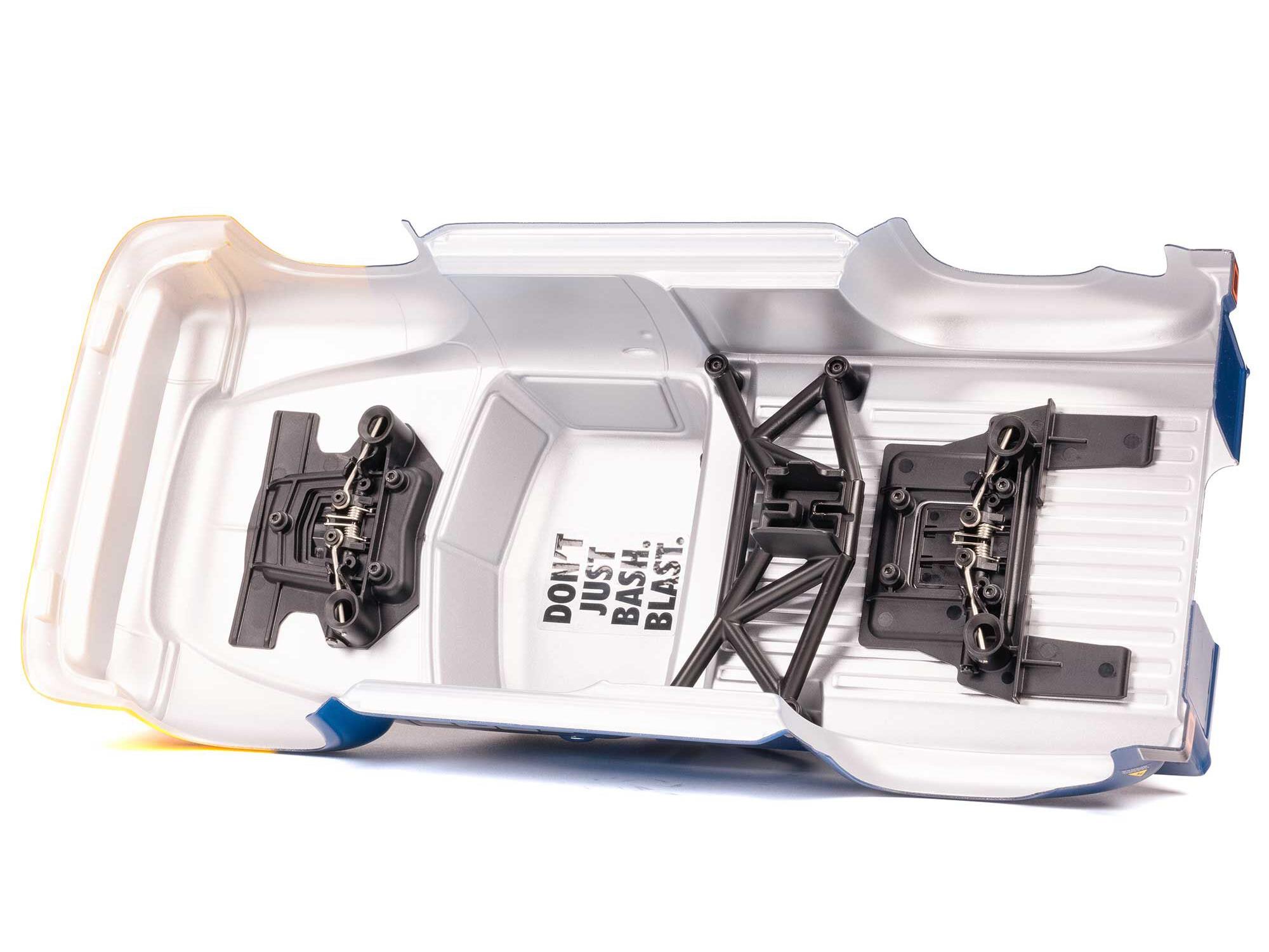 Arrma 1/8 Notorious 6S V6 4X4 BLX Stunt Truck RTR - Blue-20