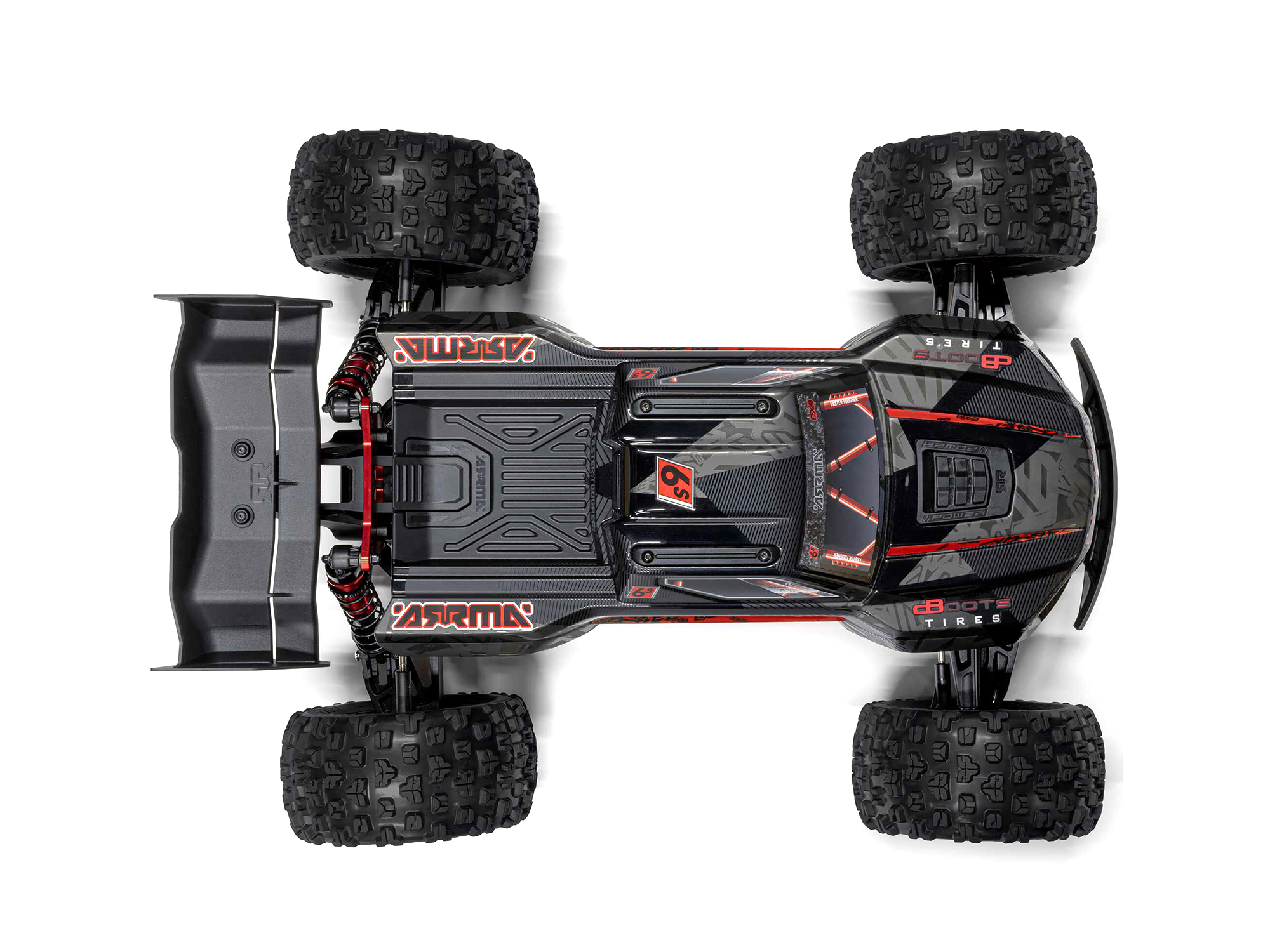 1/8 KRATON 6S EXB 4X4 RTR Speed Monster Truck Black-11