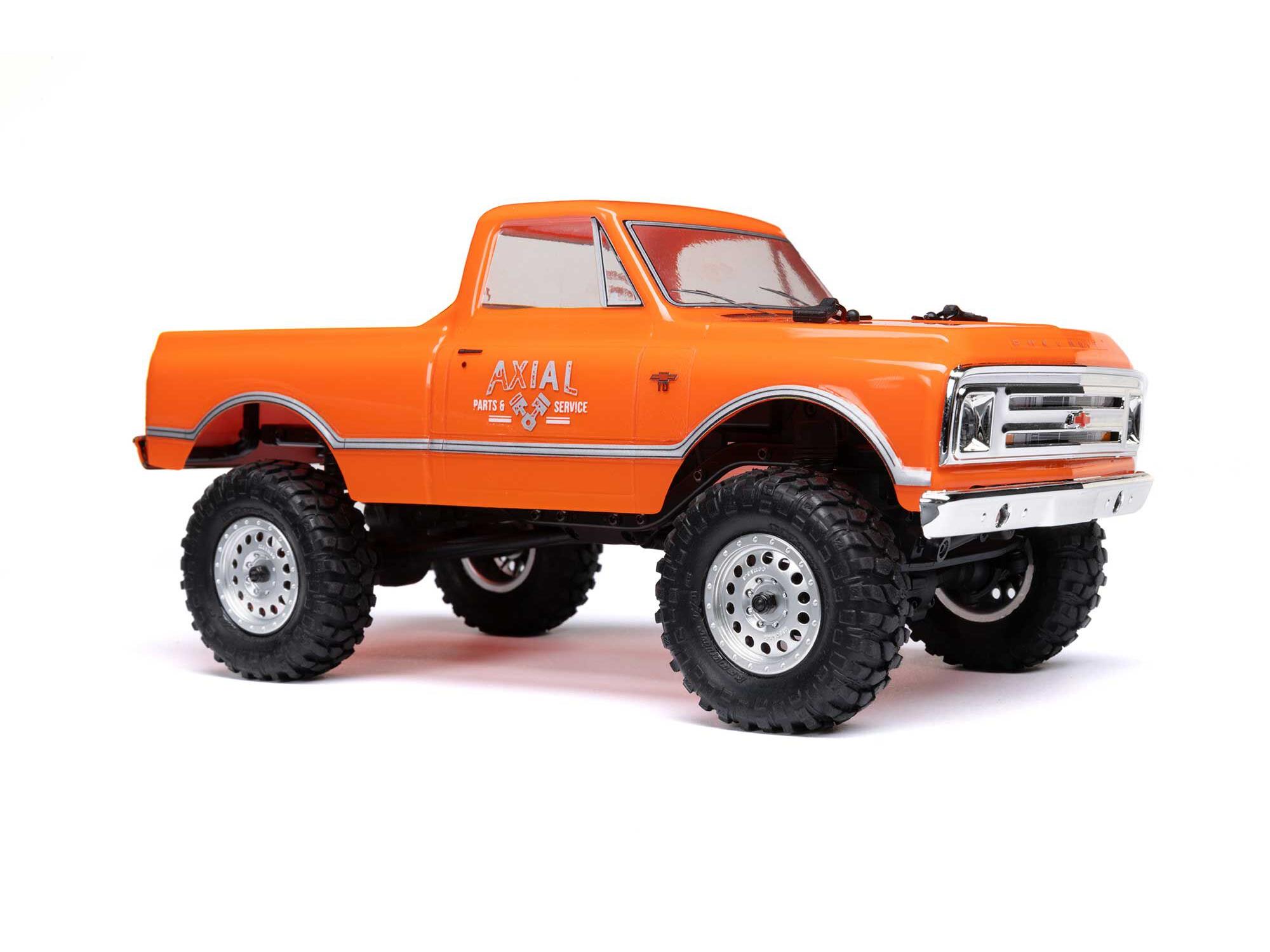Axial 1/24 SCX24 1967 Chevrolet C10 4WD Truck RTR - Orange-7
