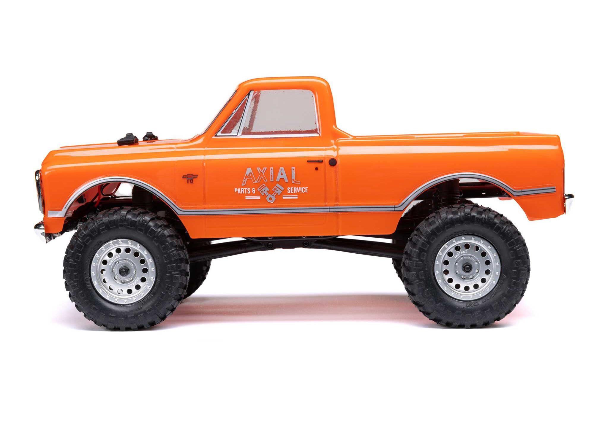 Axial 1/24 SCX24 1967 Chevrolet C10 4WD Truck RTR - Orange-11