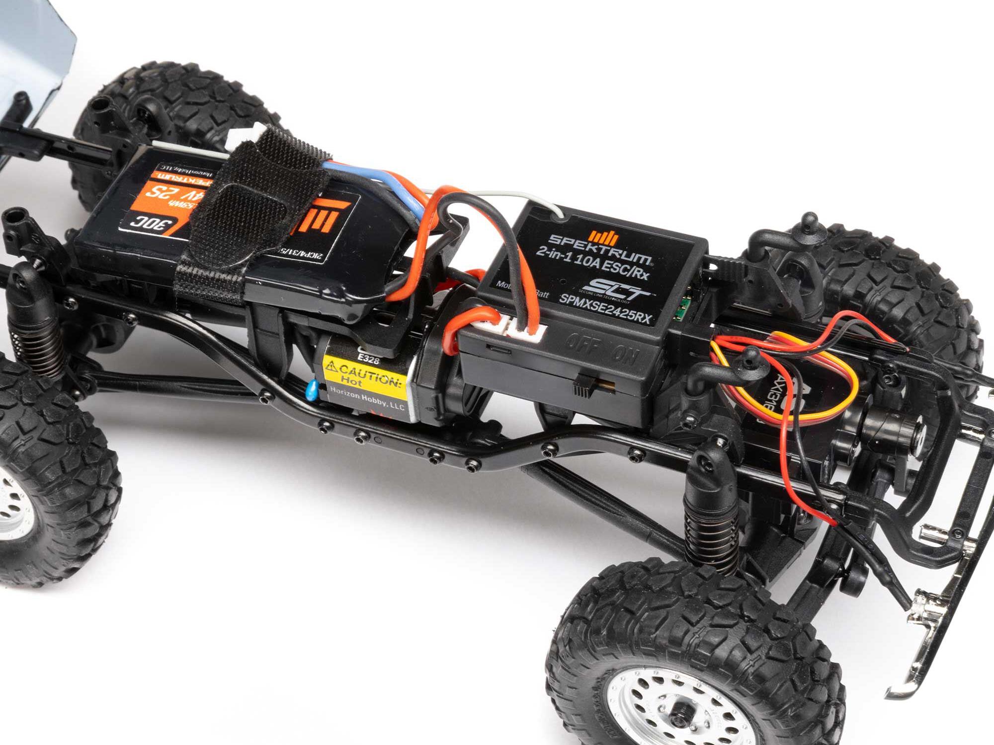 Axial 1/24 SCX24 1967 Chevrolet C10 4WD Truck RTR - Orange-12