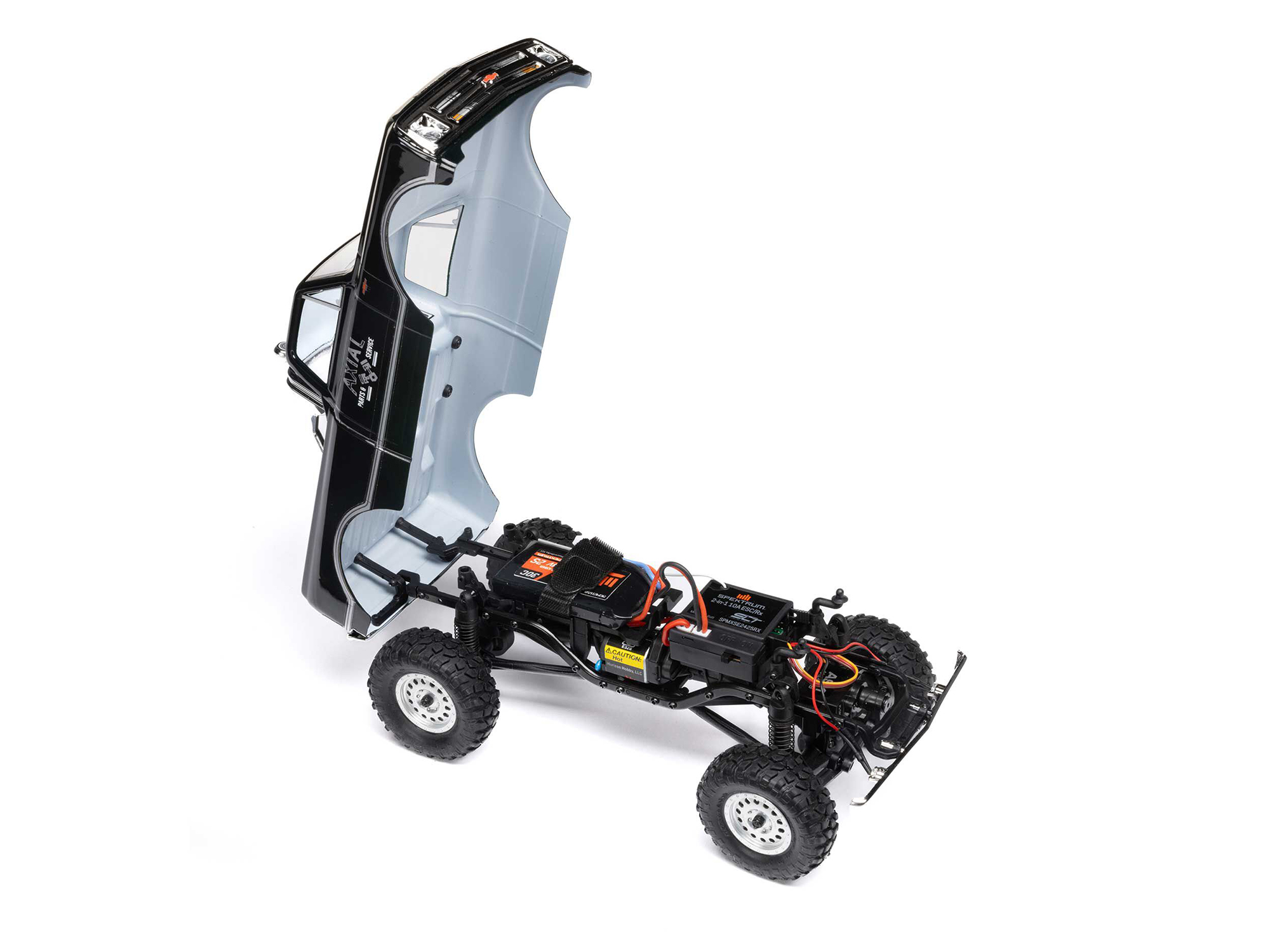 Axial SCX24 1967 Chevrolet C10 4WD Truck RTR - Black-24