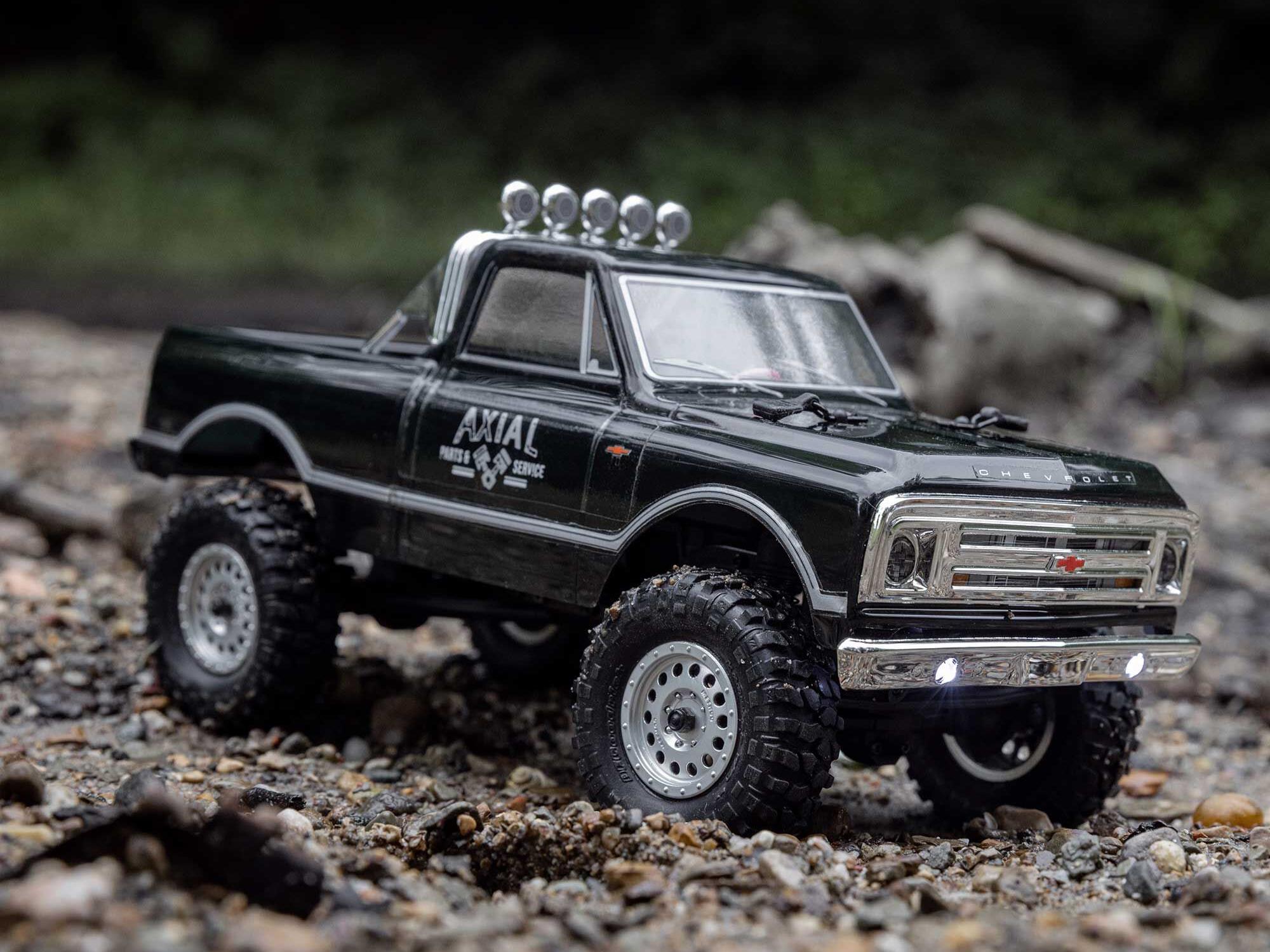 Axial SCX24 1967 Chevrolet C10 4WD Truck RTR - Black-27