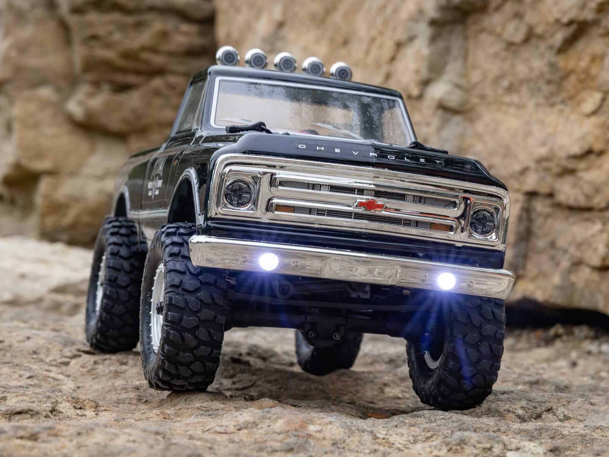 Axial SCX24 1967 Chevrolet C10 4WD Truck RTR - Black-29