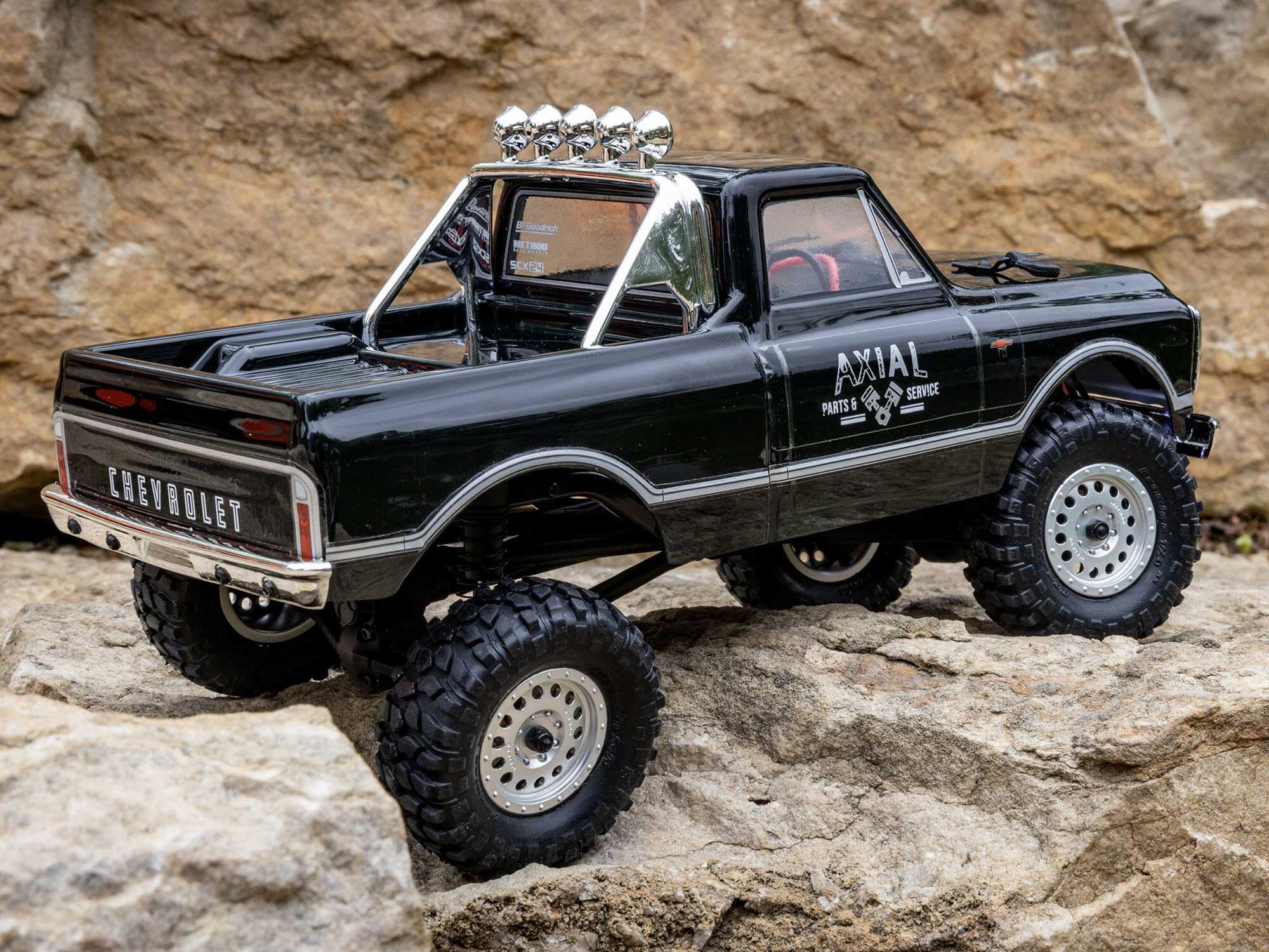 Axial SCX24 1967 Chevrolet C10 4WD Truck RTR - Black-30