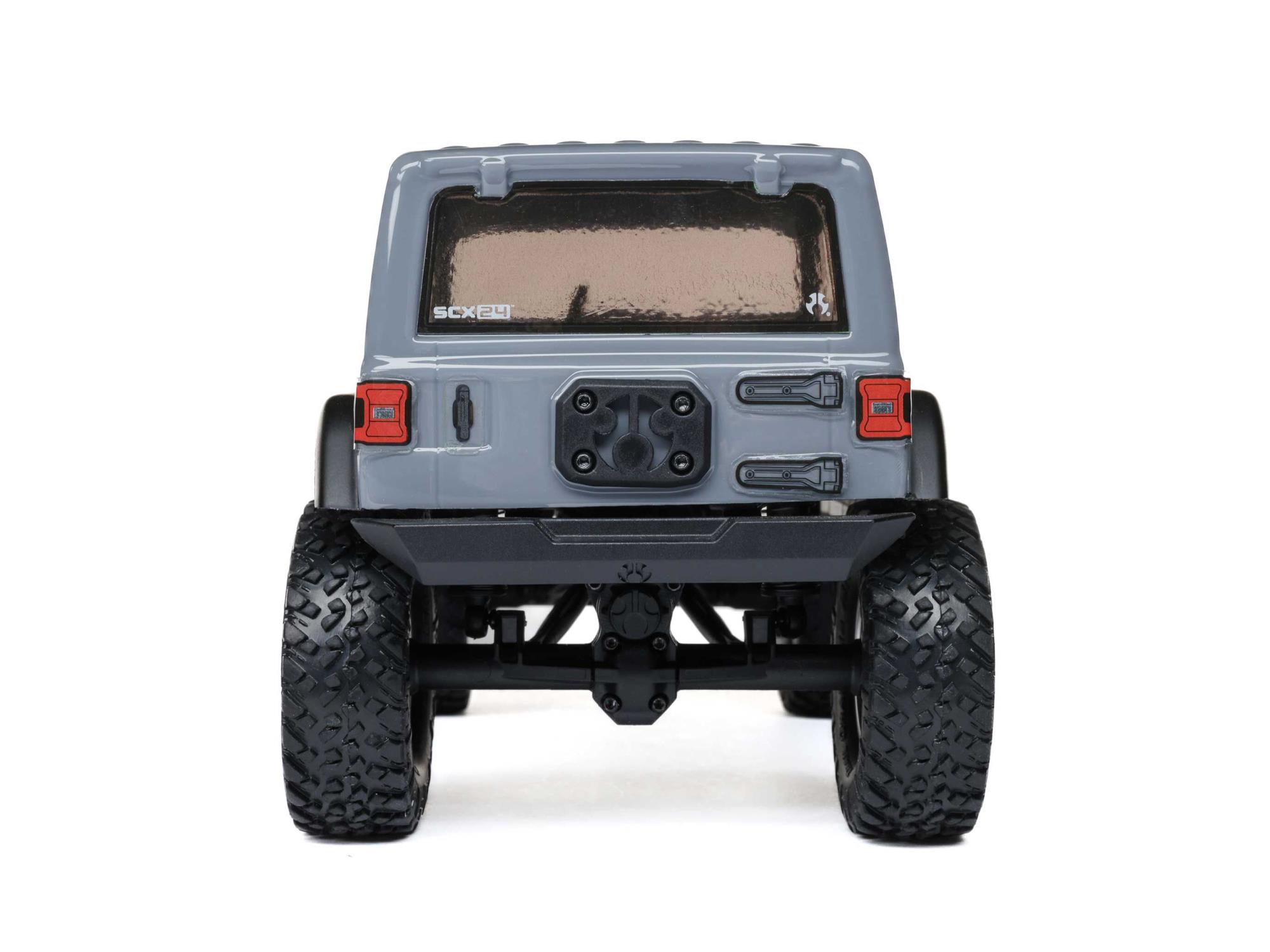 Axial 1/24 SCX24 Jeep Wrangler JLU RTR - Grey-16
