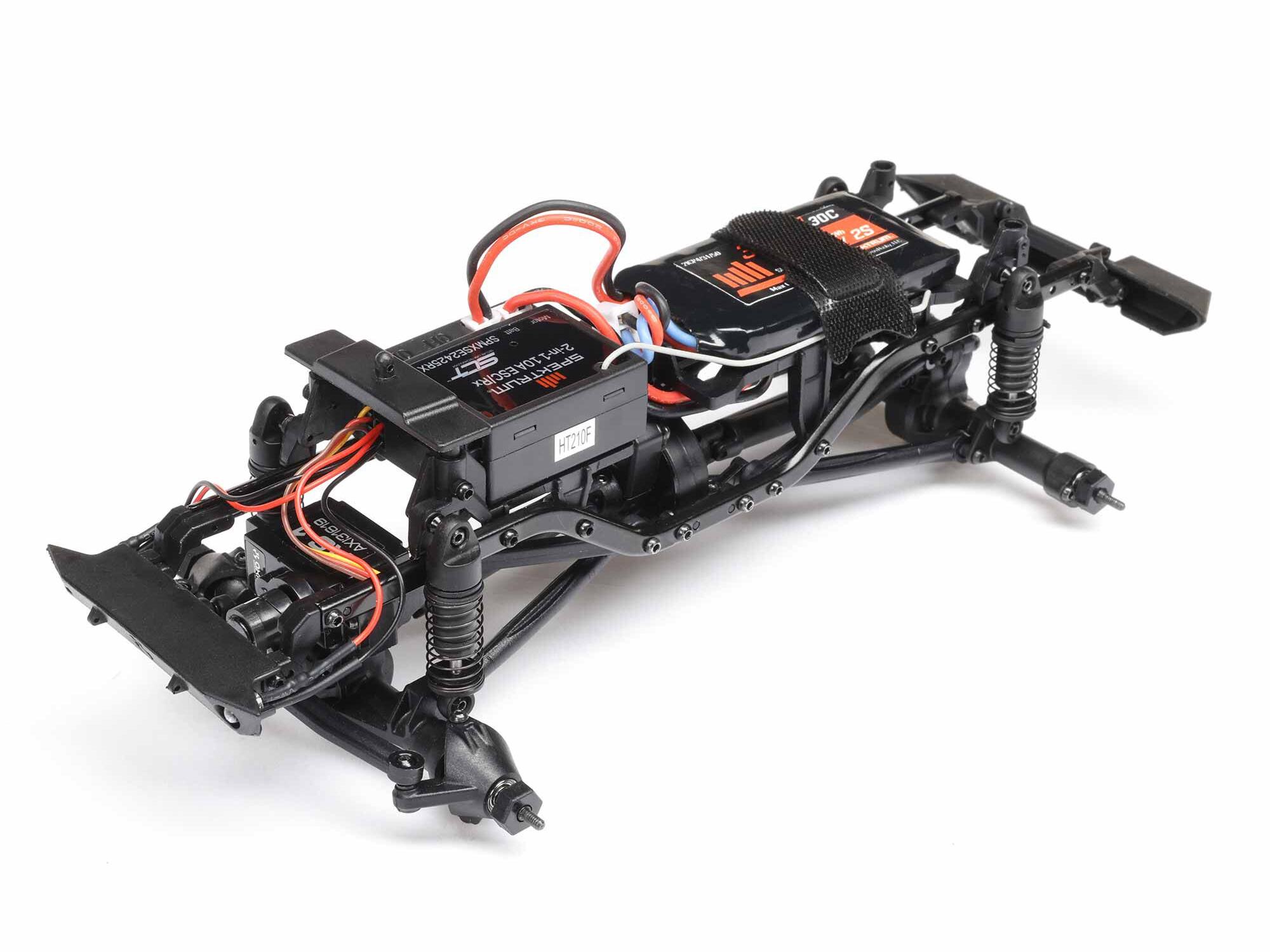 Axial 1/24 SCX24 Jeep Wrangler JLU RTR - Grey-19