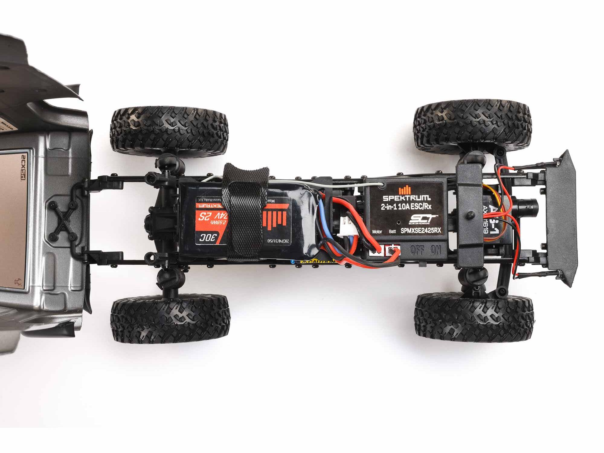 Axial 1/24 SCX24 Jeep Wrangler JLU RTR - Grey-21