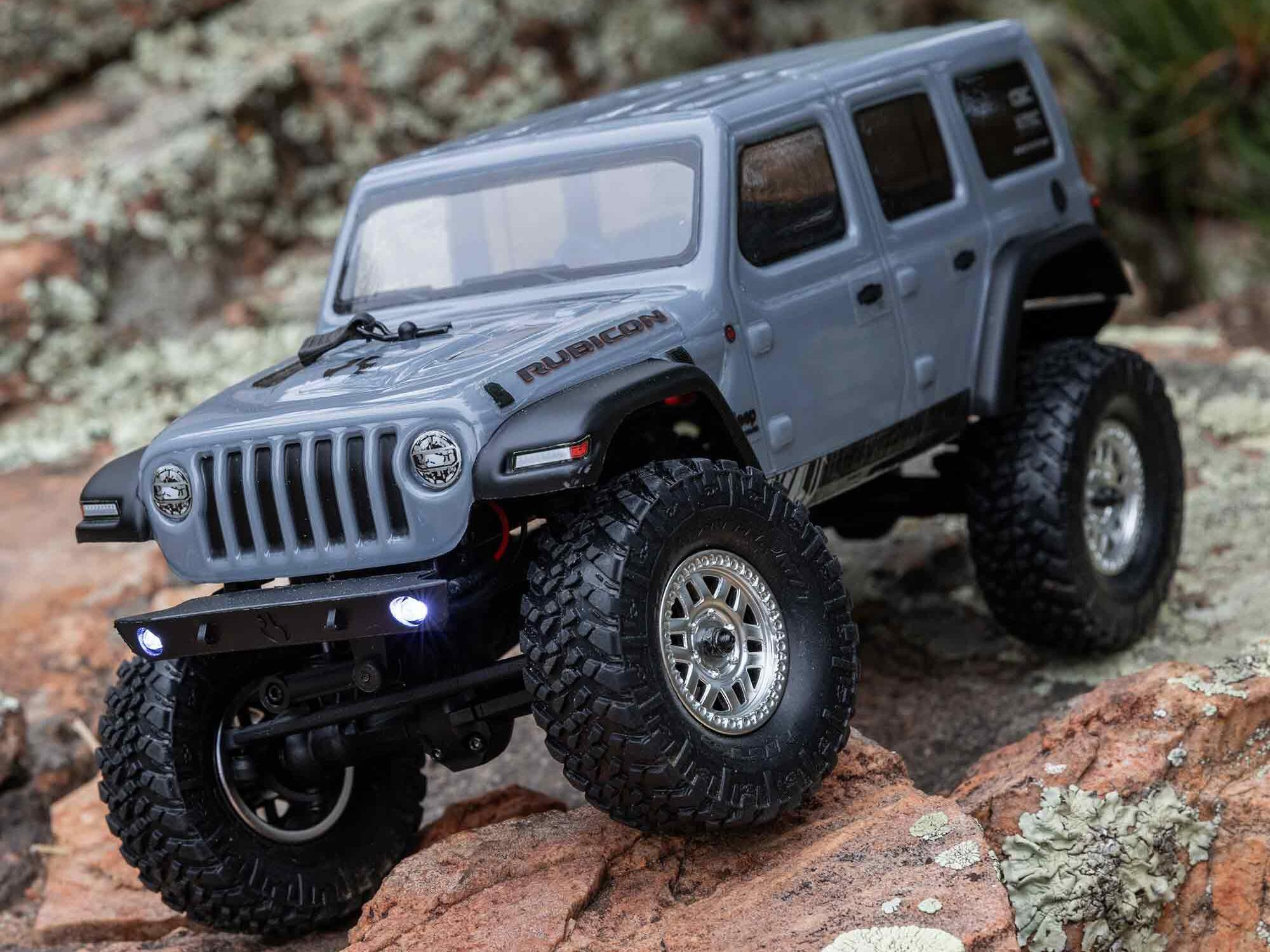 Axial 1/24 SCX24 Jeep Wrangler JLU RTR - Grey-23