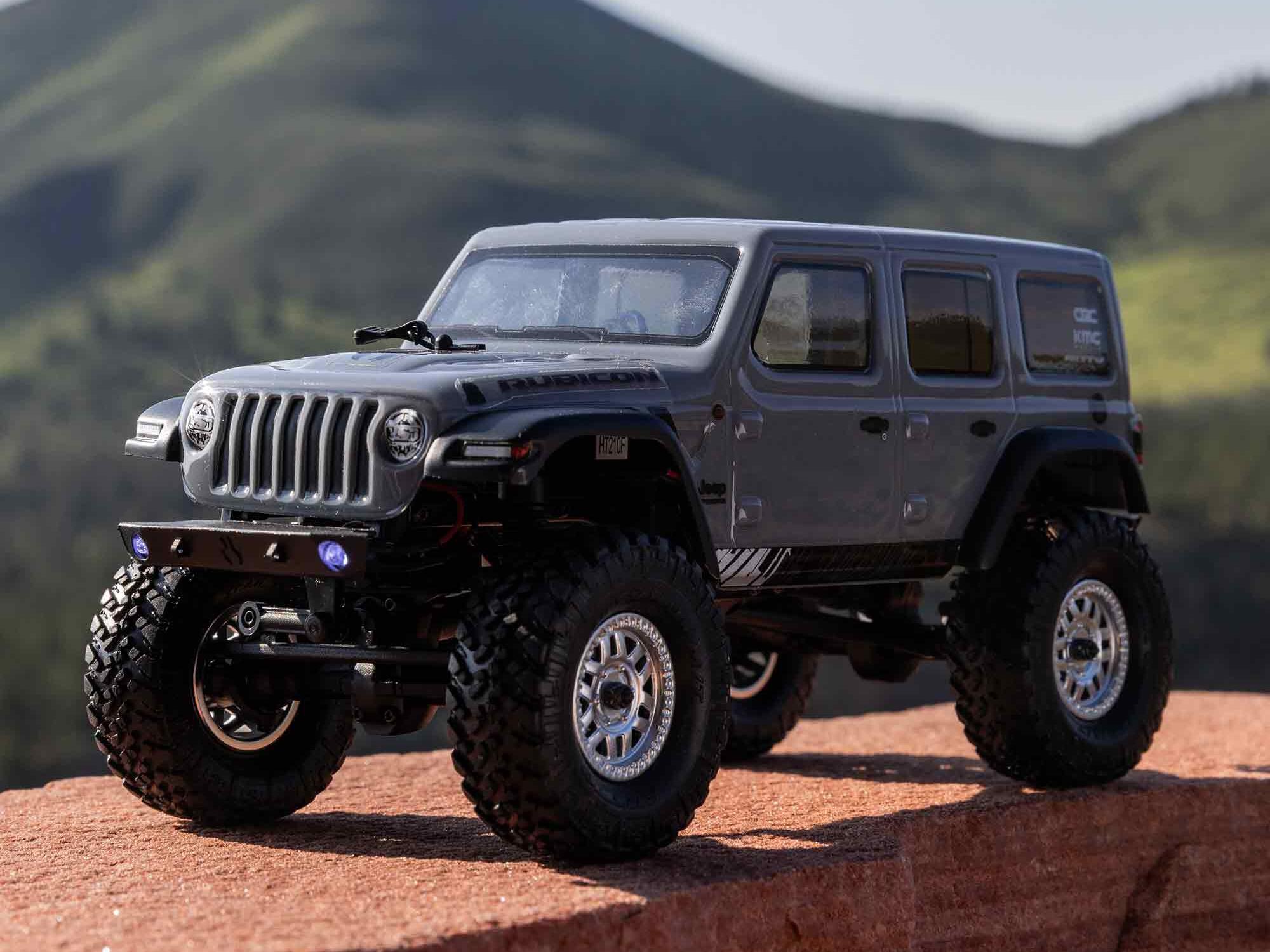 Axial 1/24 SCX24 Jeep Wrangler JLU RTR - Grey-24