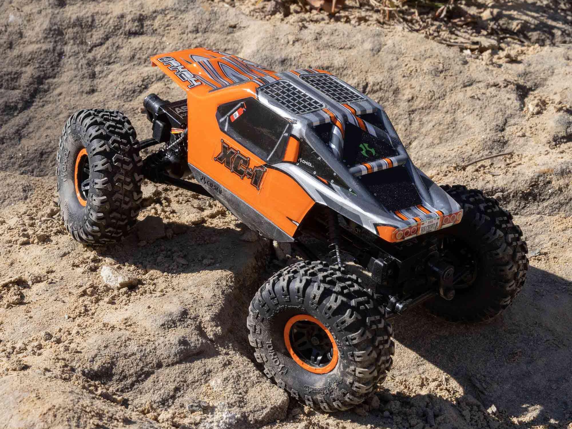 1/24 AX24 XC-1 4WS Crawler RTR Orange-19