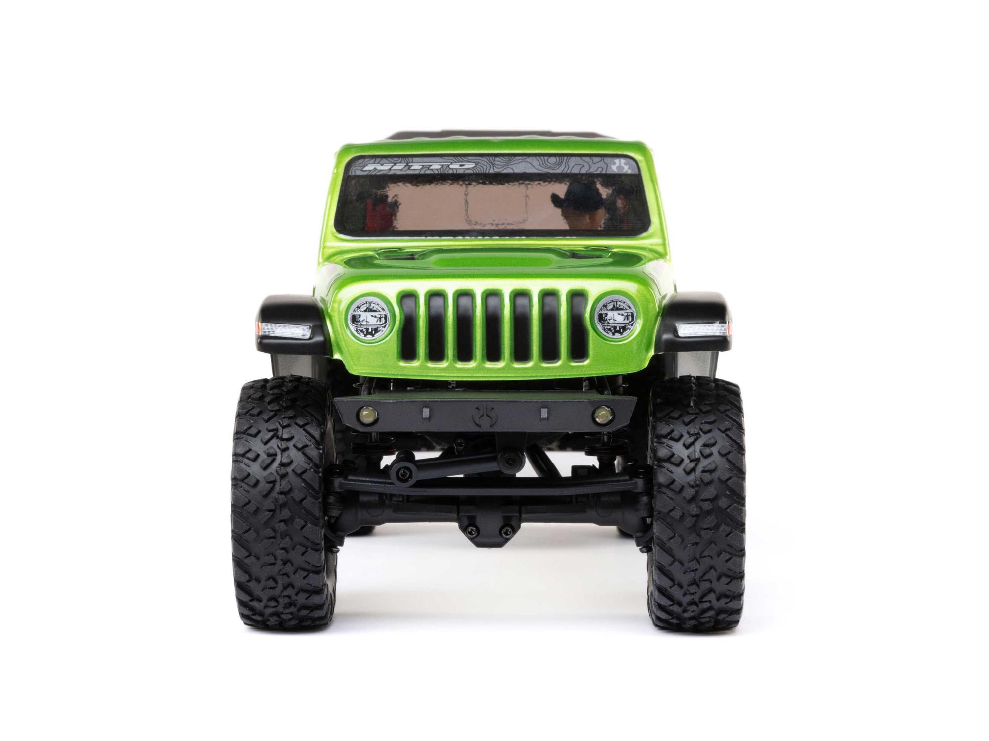 Axial SCX24 Jeep JT Gladiator 4WD Rock Crawler RTR Green-22