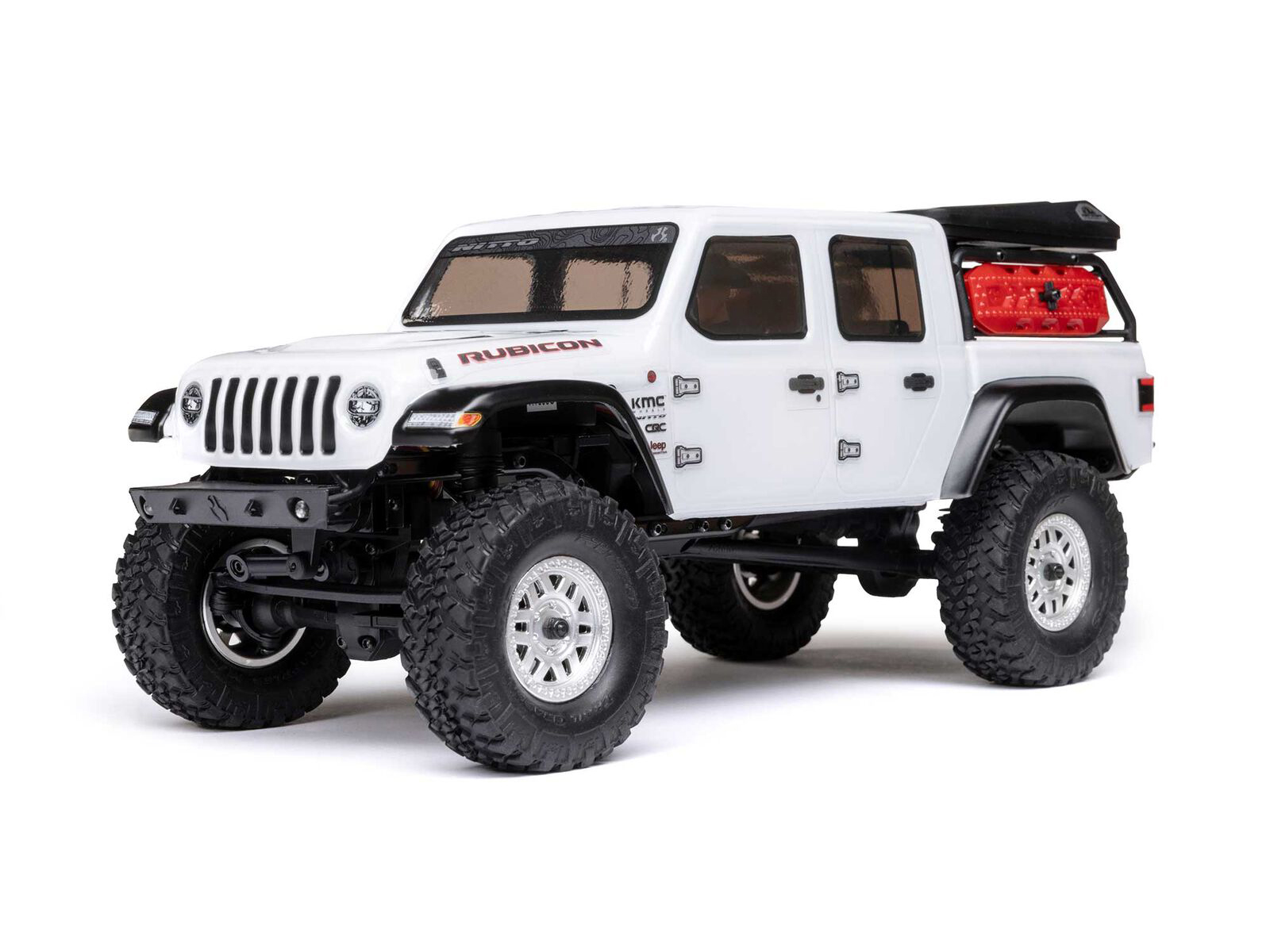 Axial SCX24 Jeep Gladiator 4WD Rock Crawler RTR - White-11
